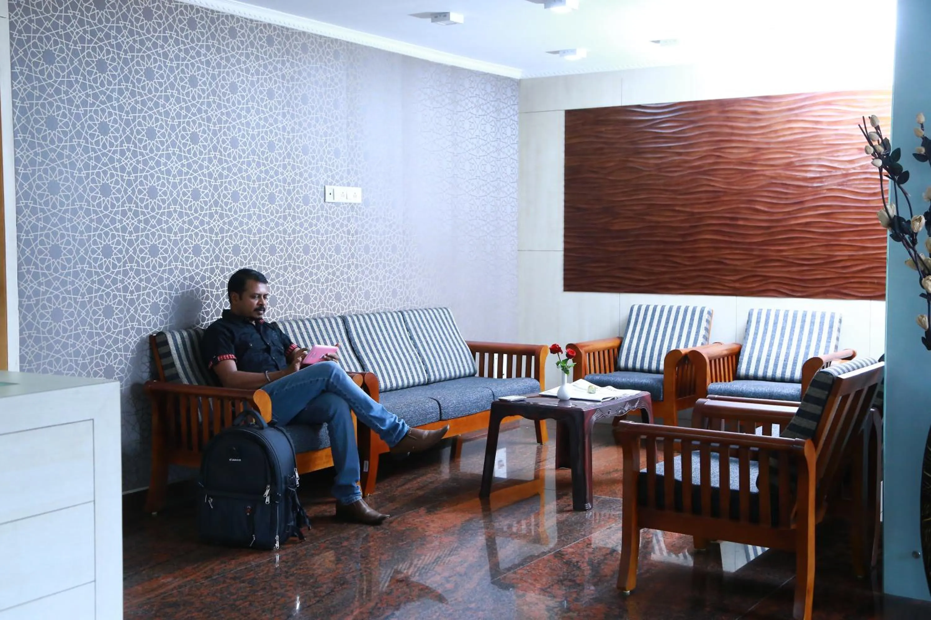 Lobby or reception in Orison Residency Hotel