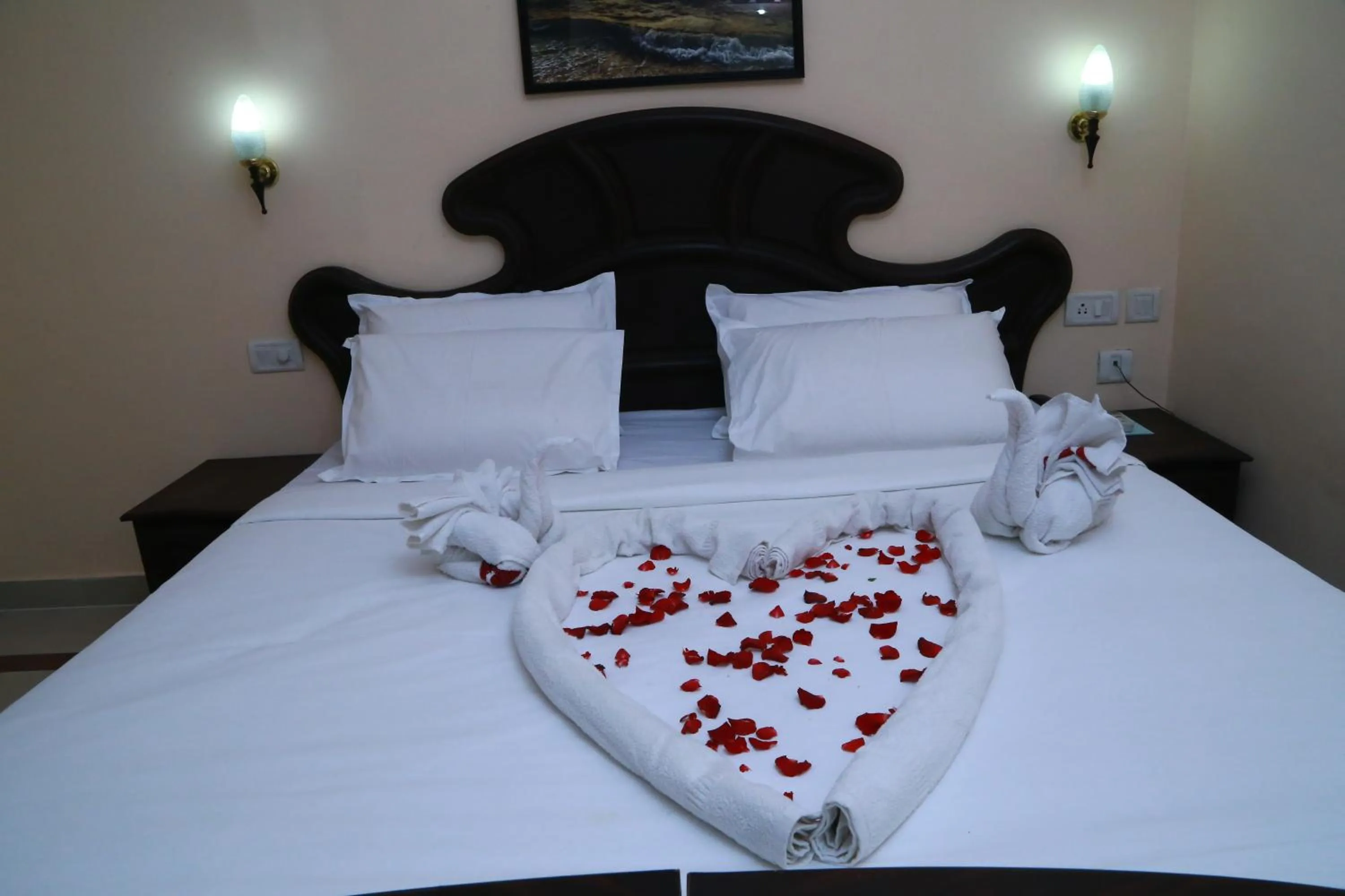 Bed in Orison Residency Hotel