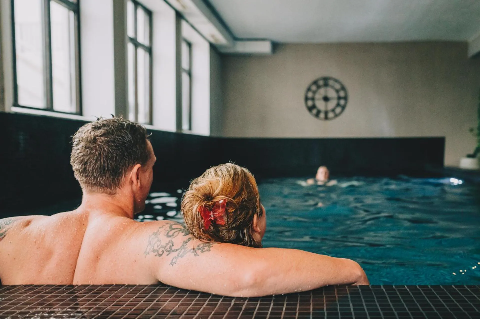 People in Smygehus Havsbad