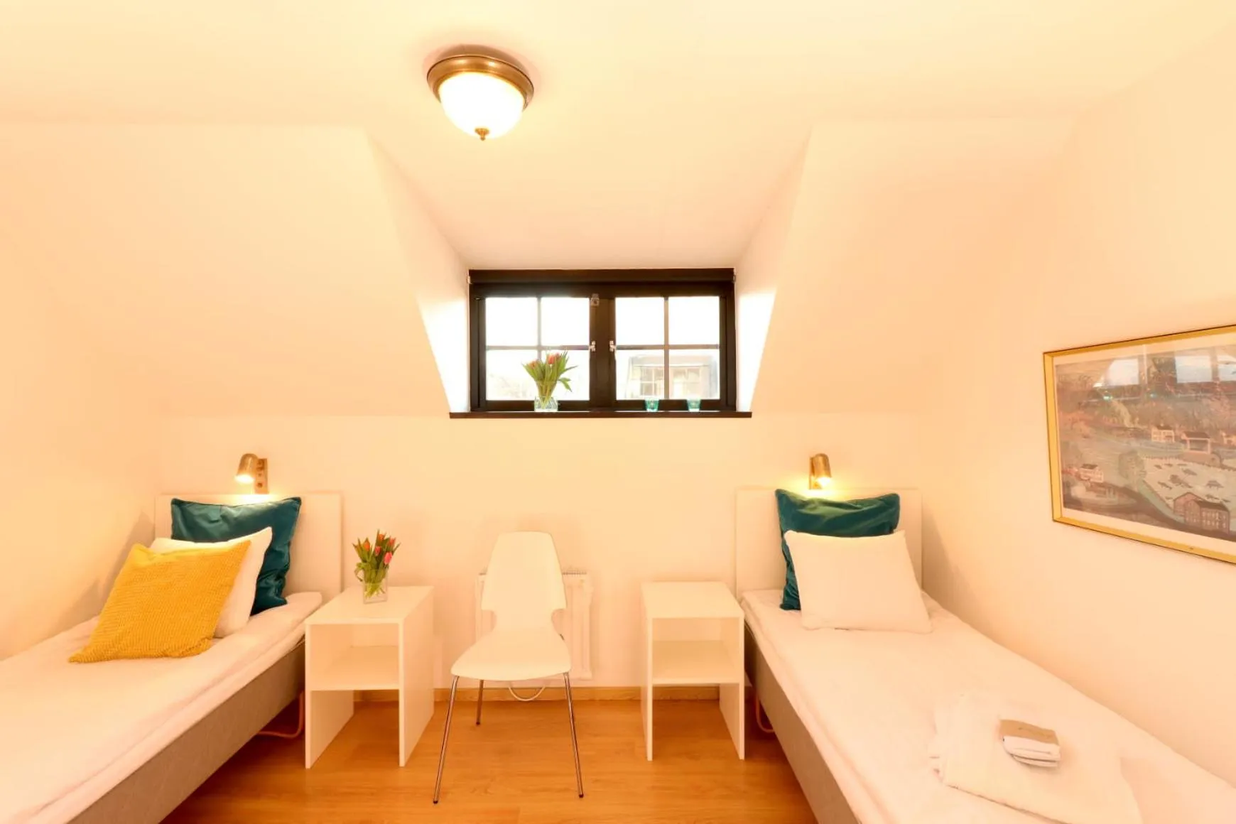 Bedroom, Bed in Smygehus Havsbad