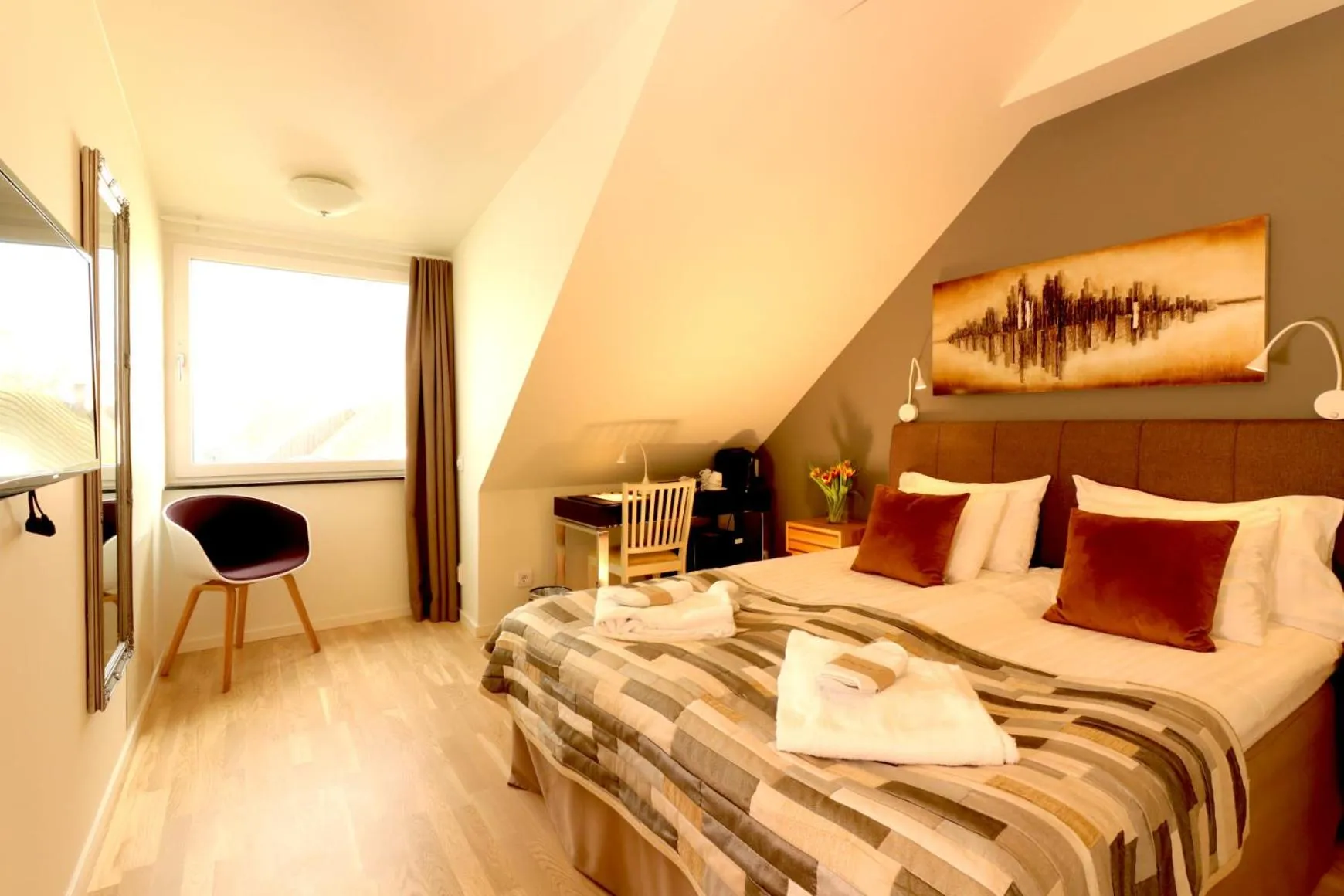 Photo of the whole room, Bed in Smygehus Havsbad