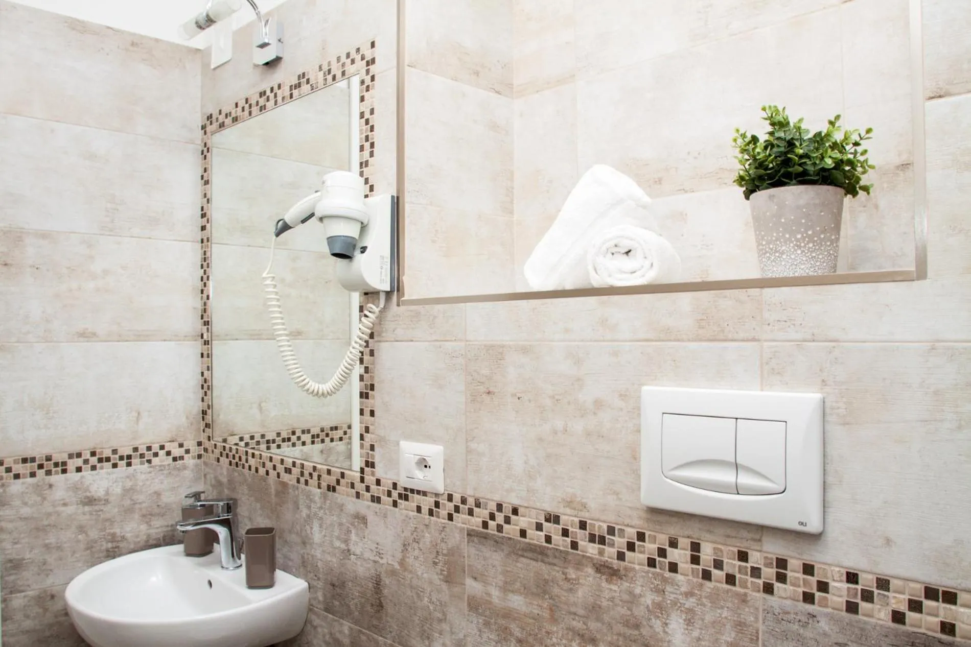 Bathroom in Re di Luna B&B