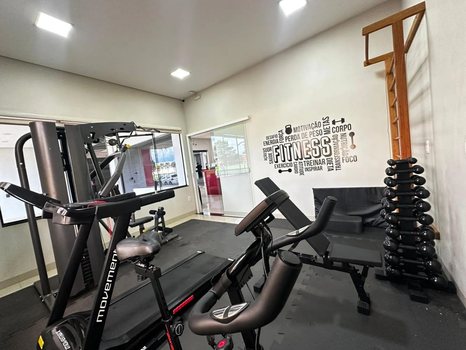 Fitness centre/facilities in Hotel Pousada Real
