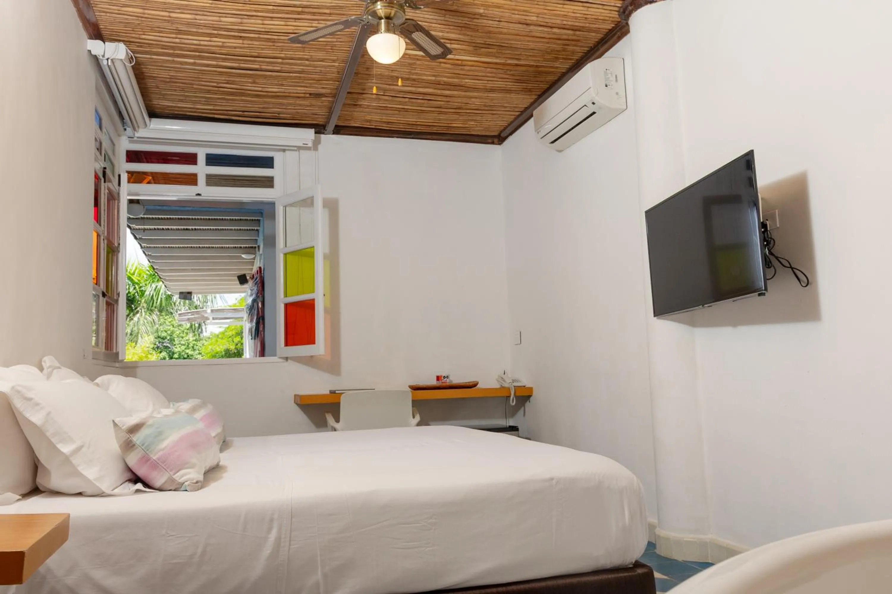 Bed in Placita Vieja Hotel Boutique Spa