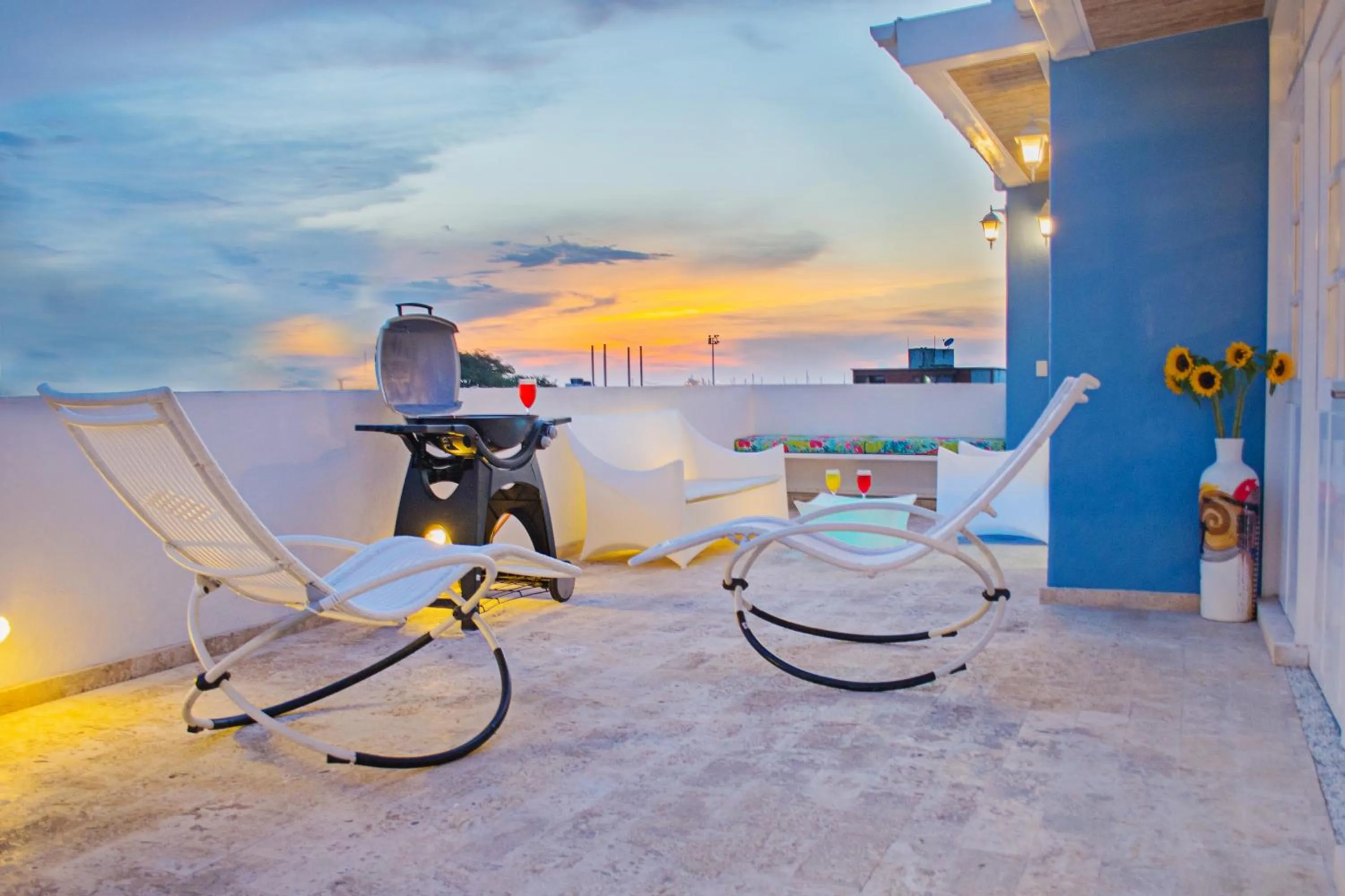 Balcony/Terrace in Placita Vieja Hotel Boutique Spa