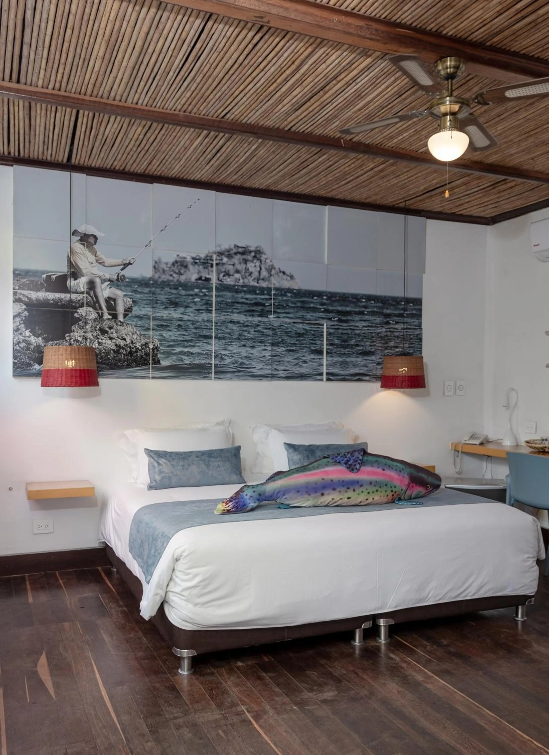 Bed in Placita Vieja Hotel Boutique Spa