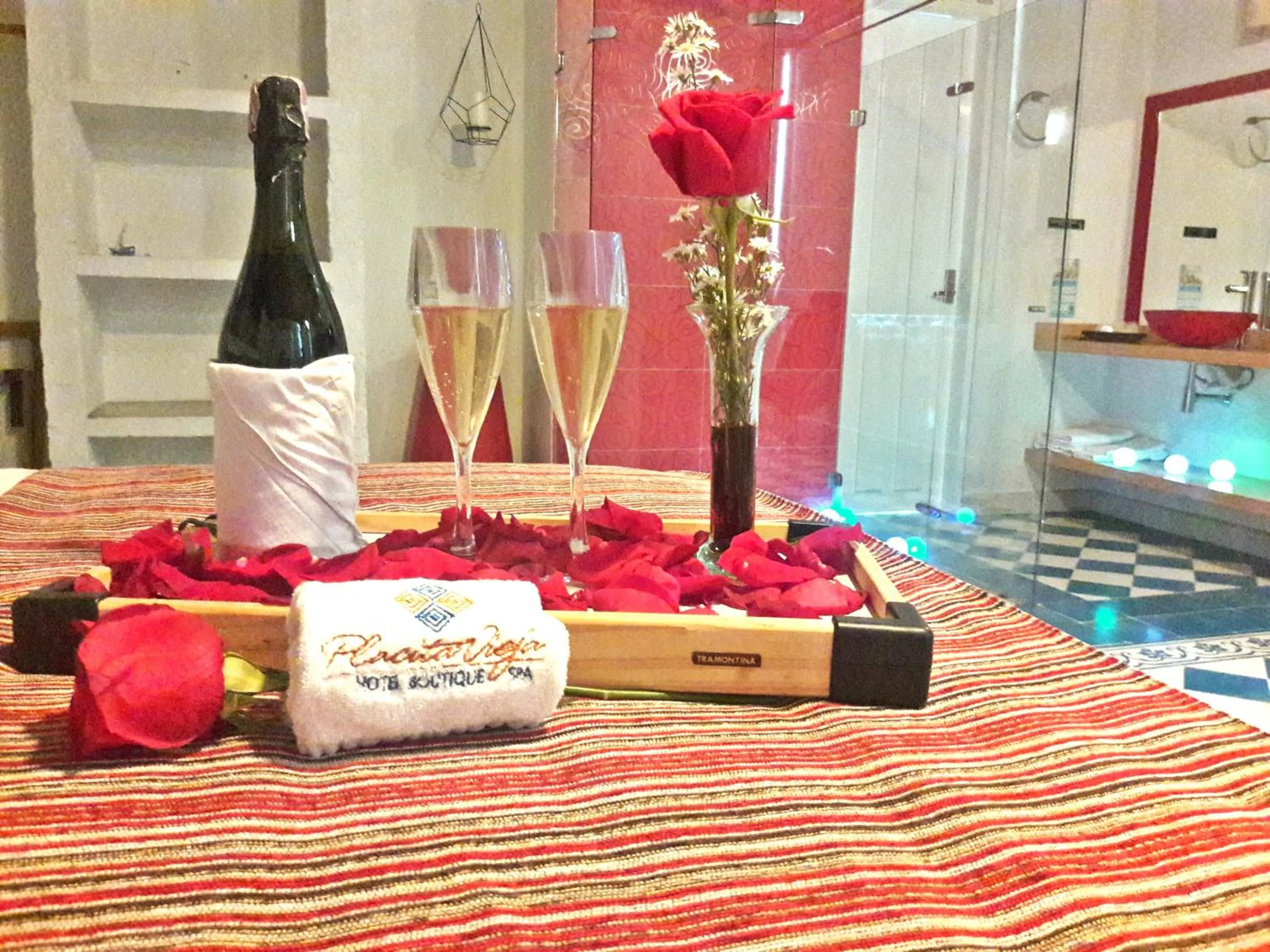 Bedroom in Placita Vieja Hotel Boutique Spa