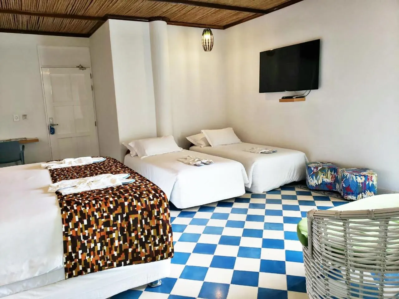 Bed in Placita Vieja Hotel Boutique Spa