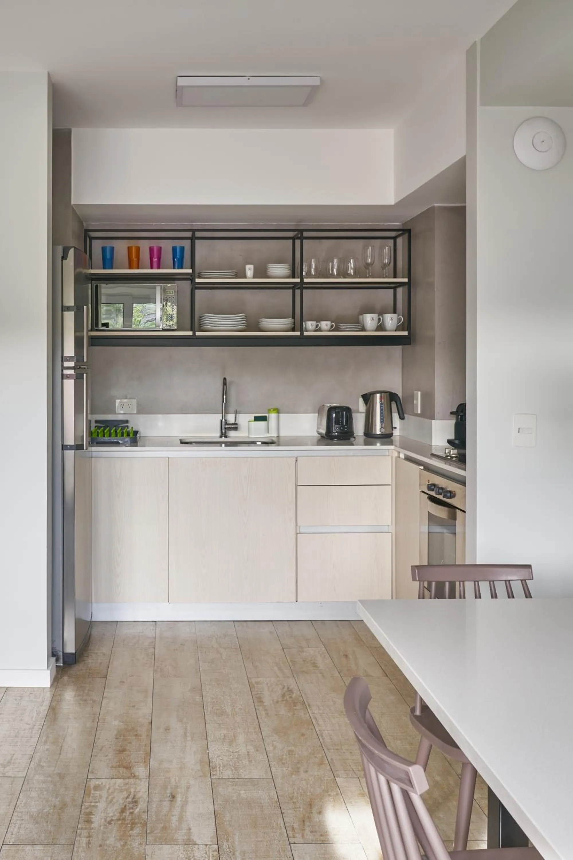 Kitchen or kitchenette in Almarena Apart & Hotel Boutique