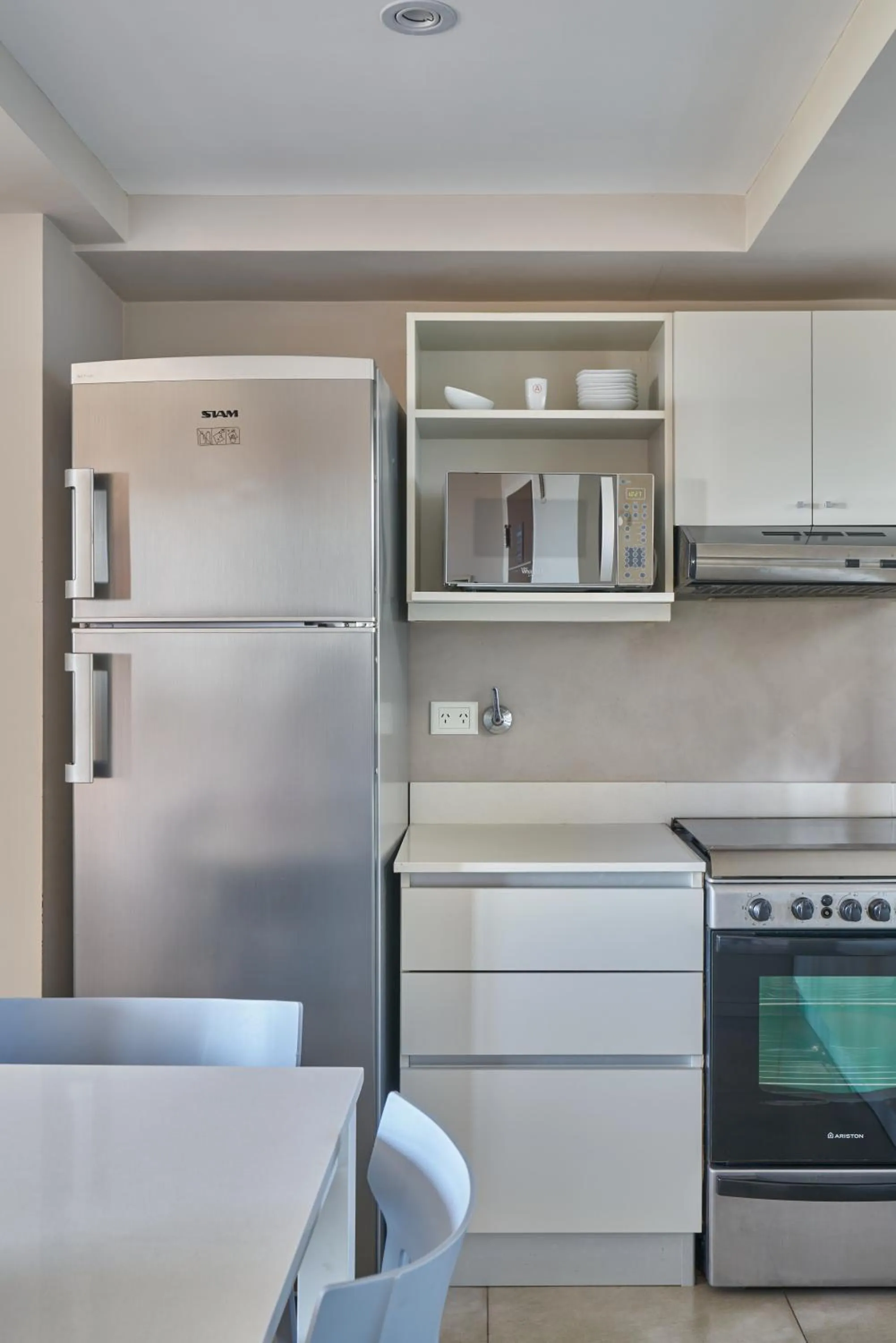 Kitchen or kitchenette in Almarena Apart & Hotel Boutique