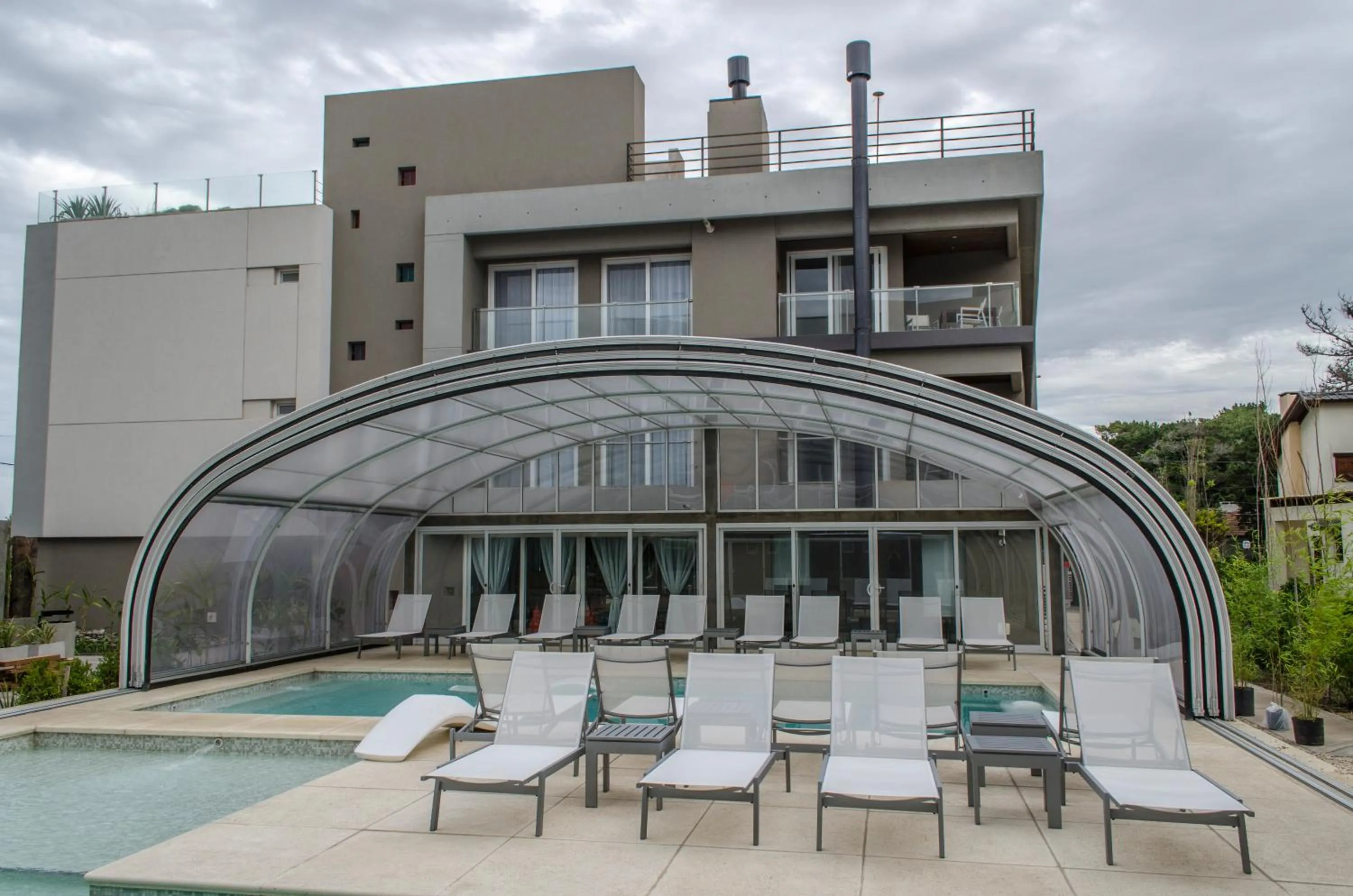 Swimming pool in Almarena Apart & Hotel Boutique