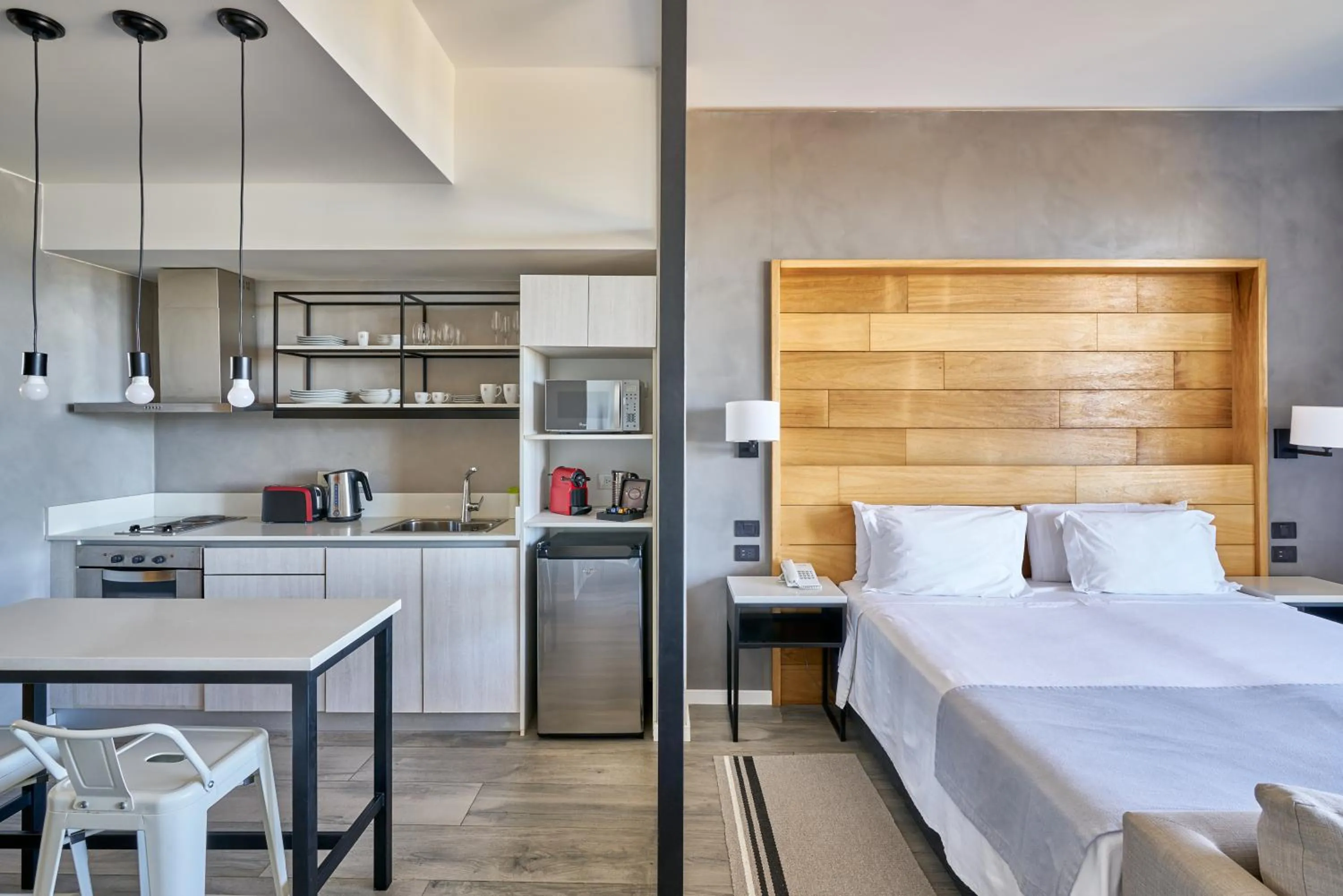 Bed in Almarena Apart & Hotel Boutique