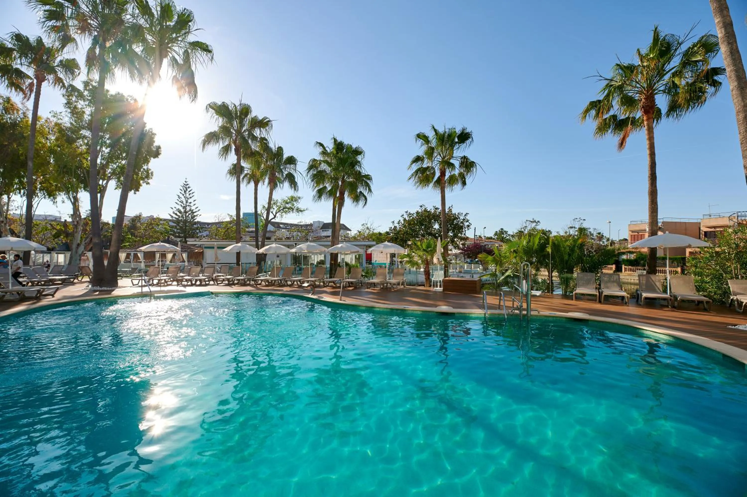 Swimming pool in Alua Boccaccio