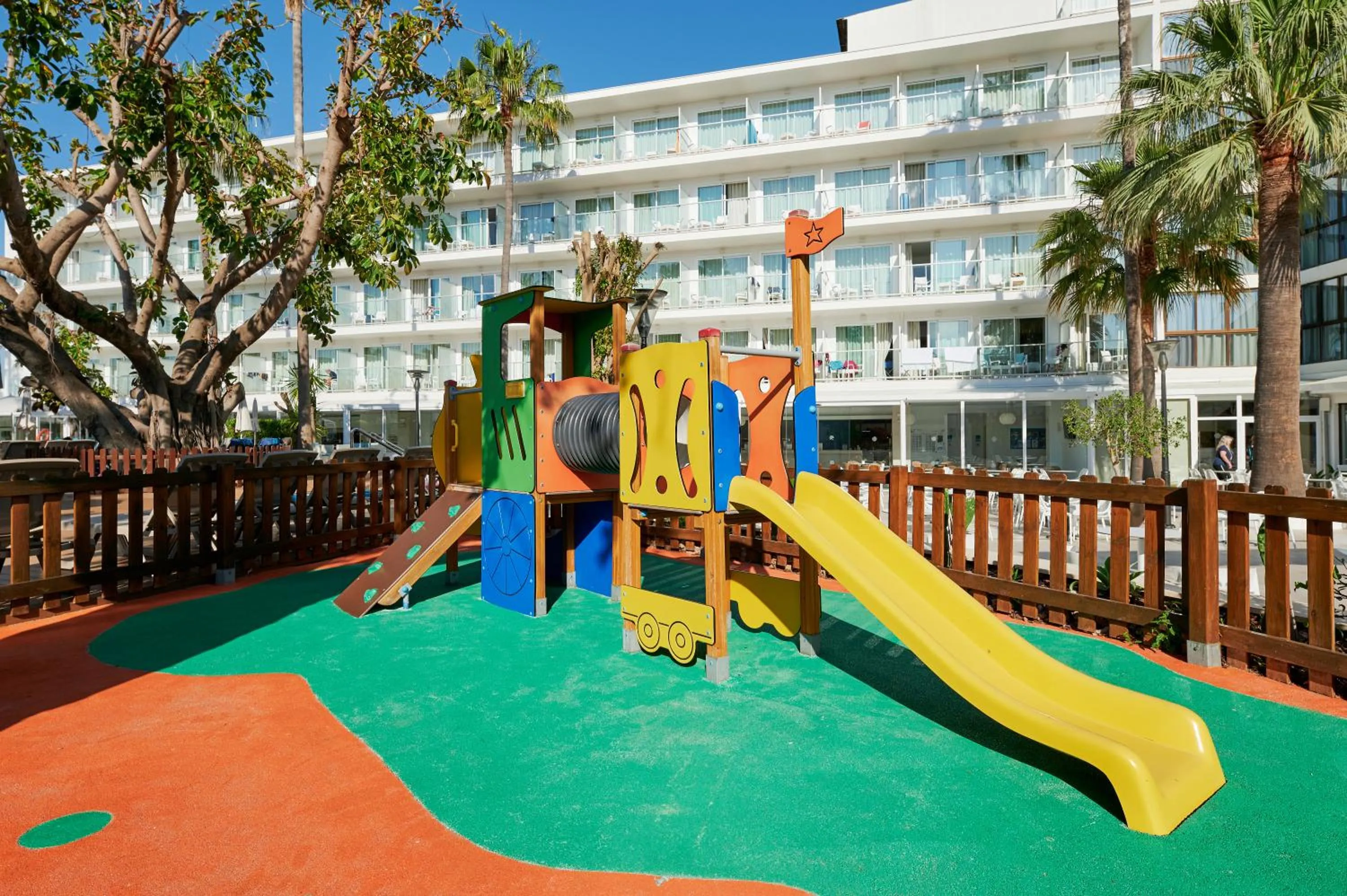 Children play ground in Alua Boccaccio