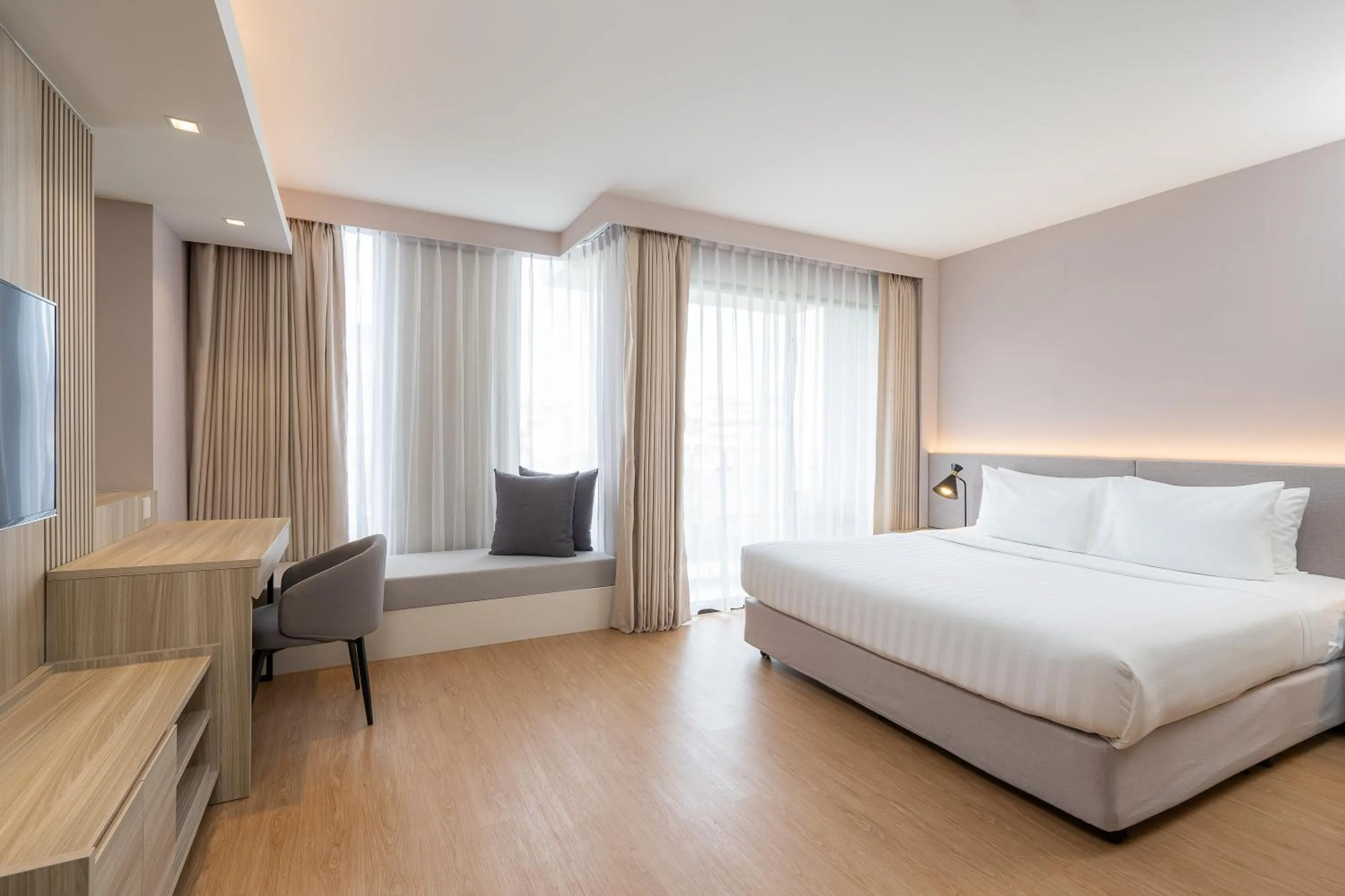 Bed in Aster Hotel and Residence by At Mind