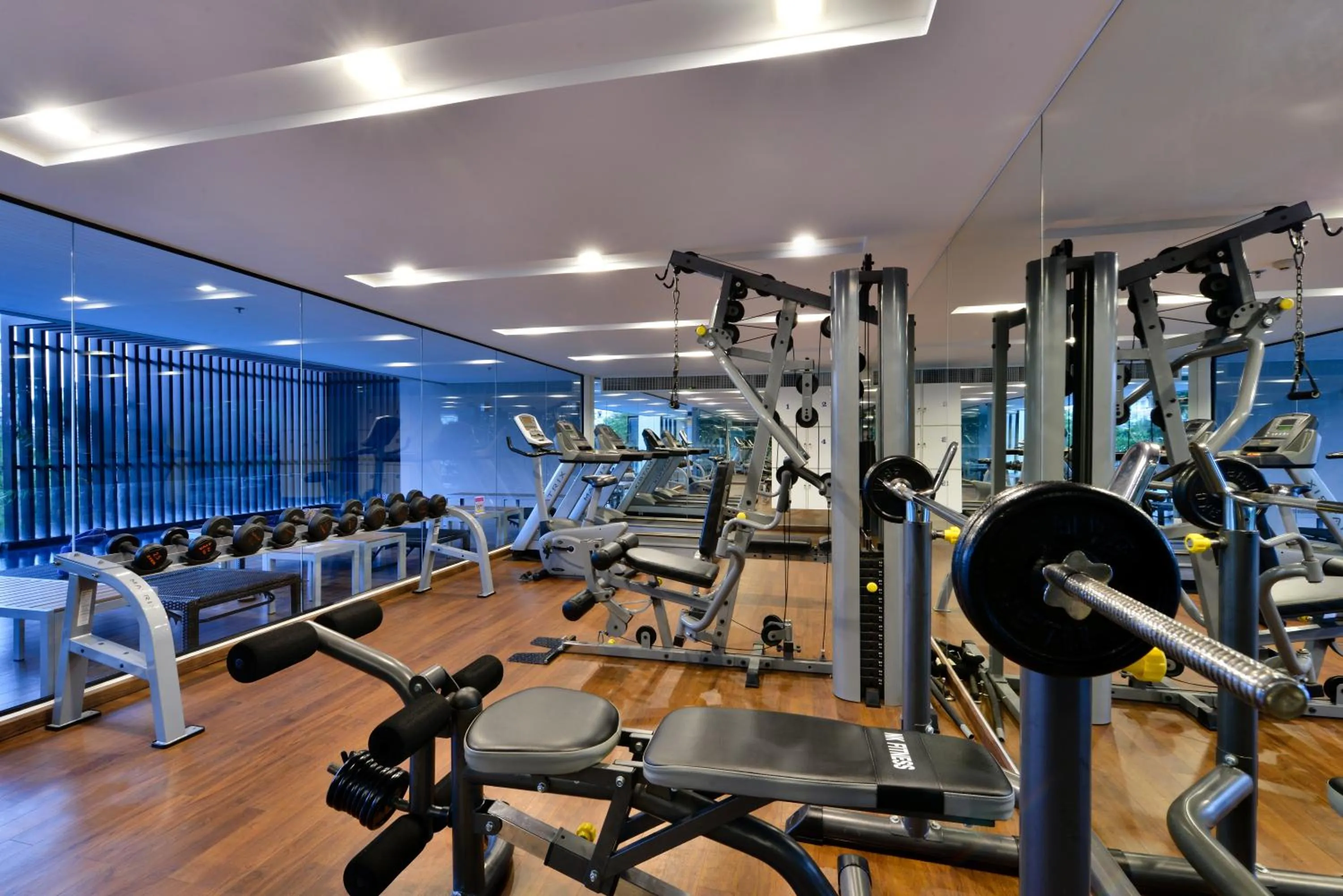 Fitness centre/facilities in Aster Hotel and Residence by At Mind