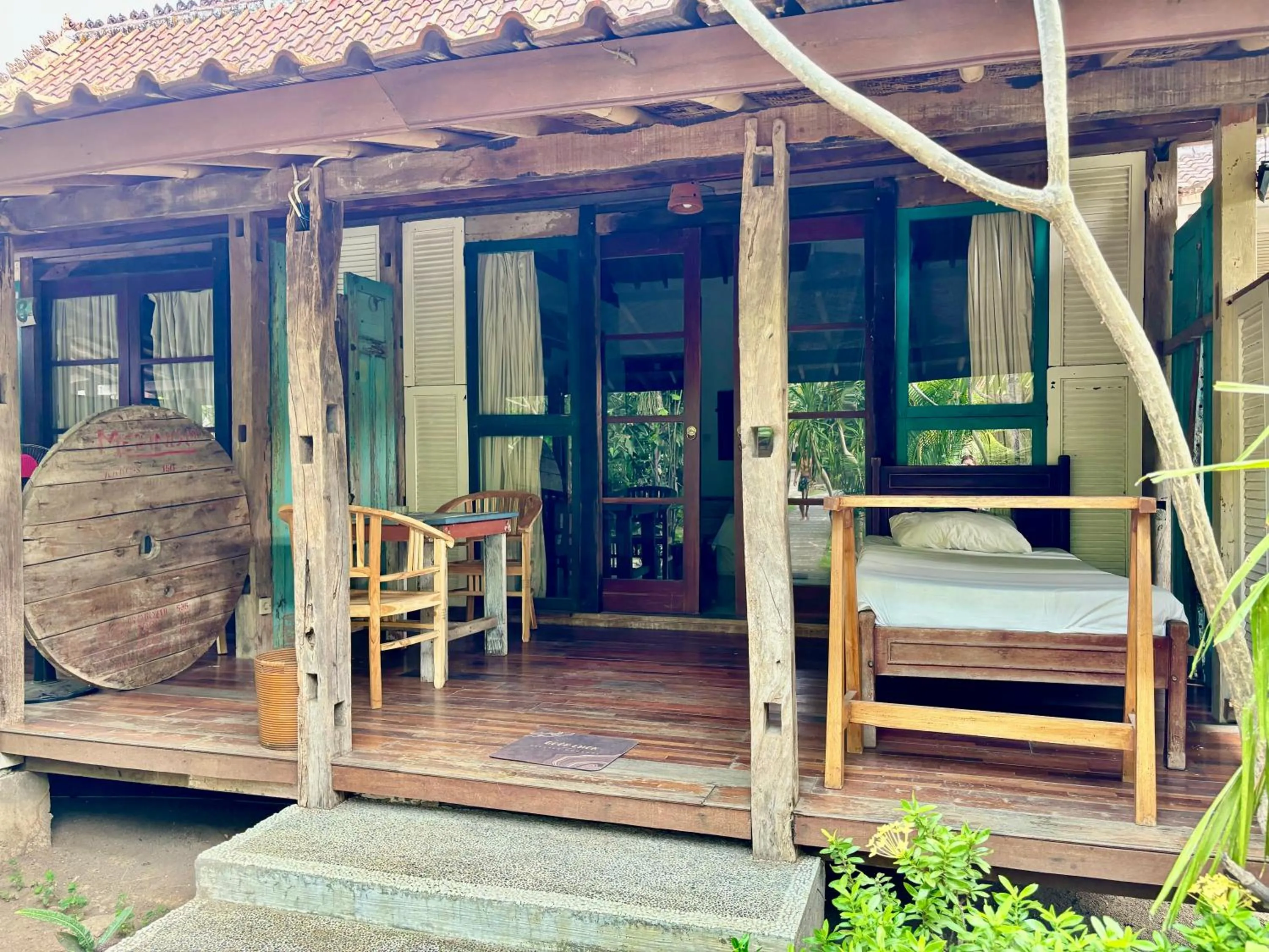 Patio in Classic Beach Villas