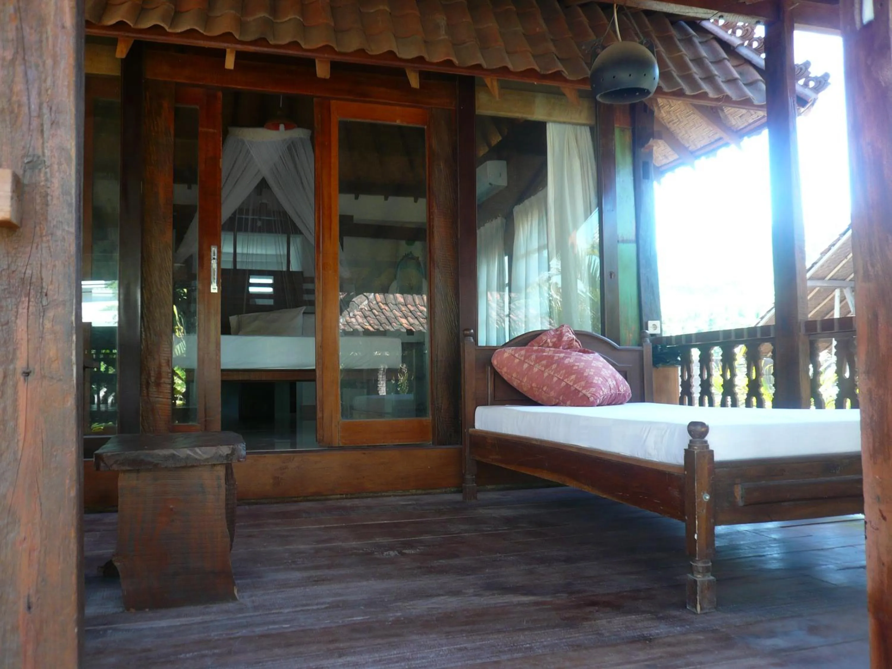 Patio, Bed in Classic Beach Villas