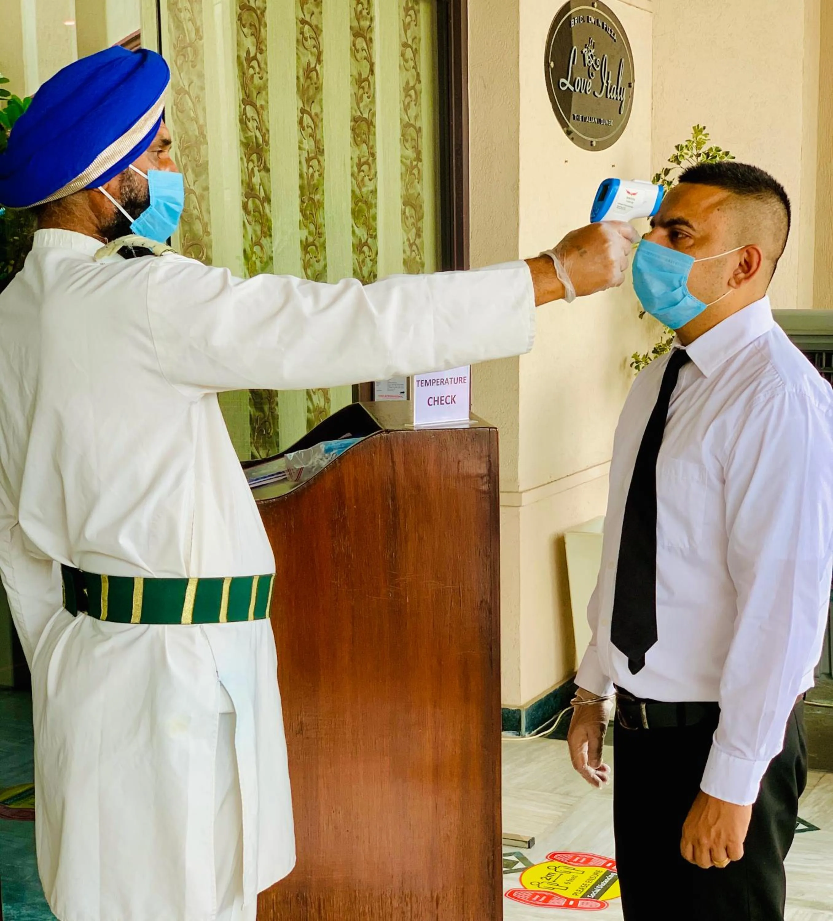 Staff in Regent Park Hotel