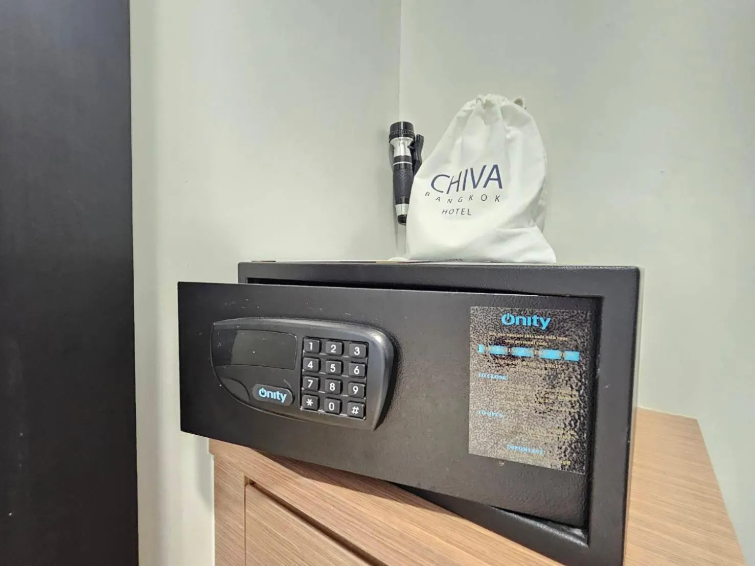 safe in Chiva Bangkok Hotel