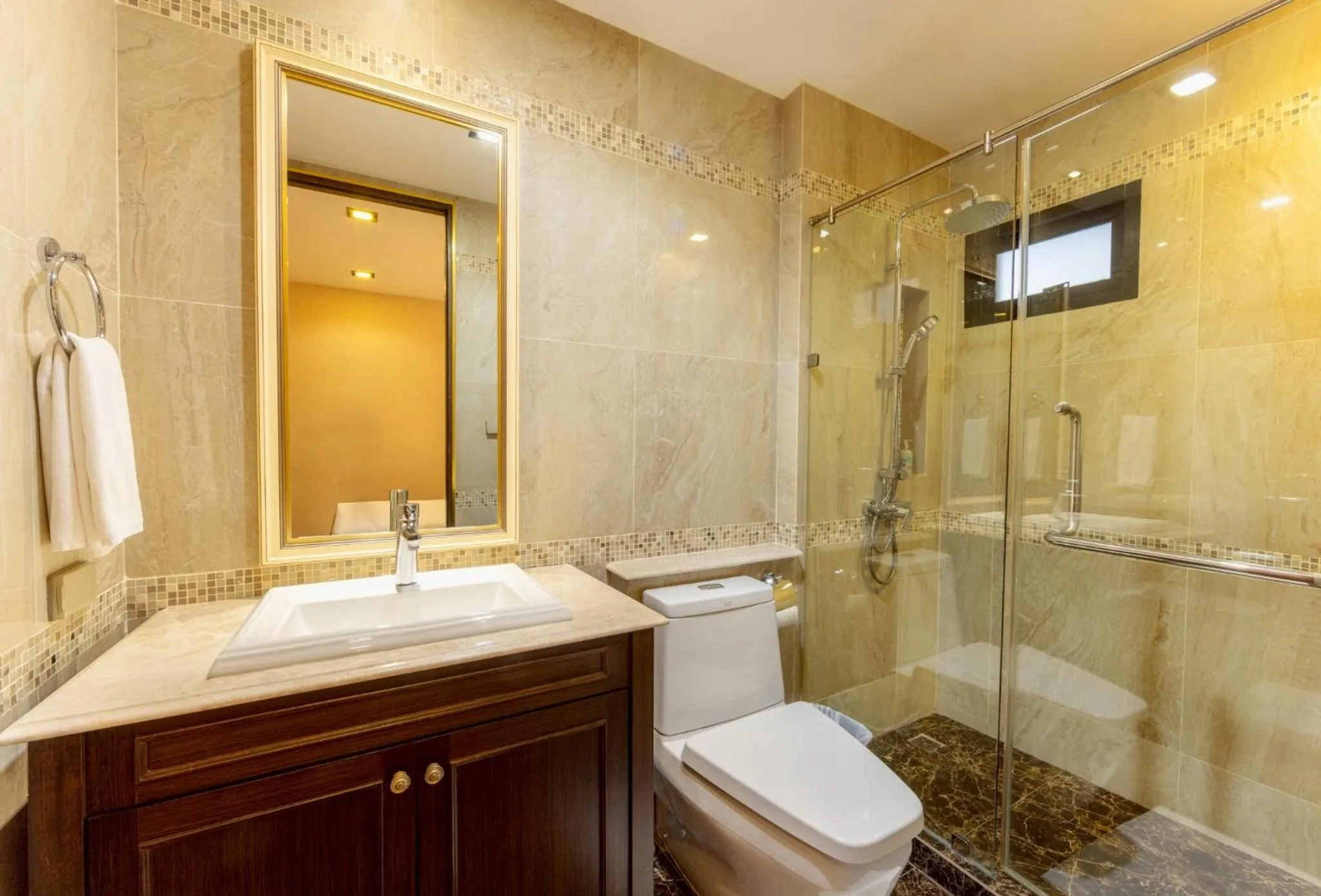 Shower in Chiva Bangkok Hotel