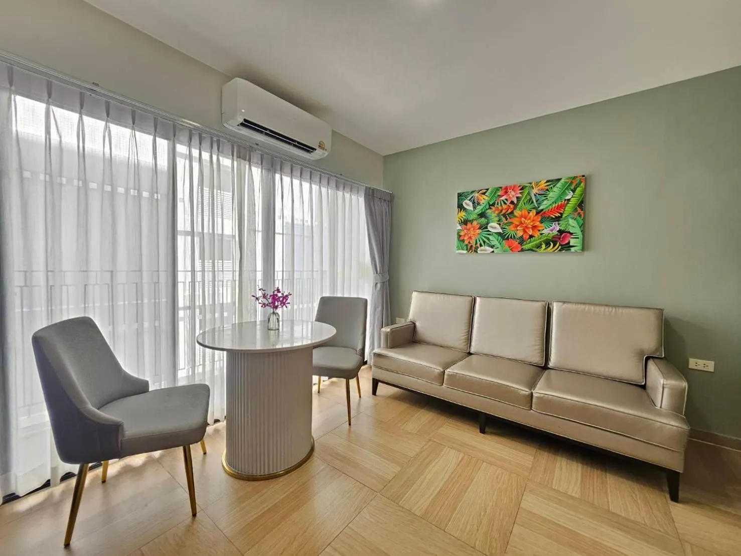 Living room in Chiva Bangkok Hotel