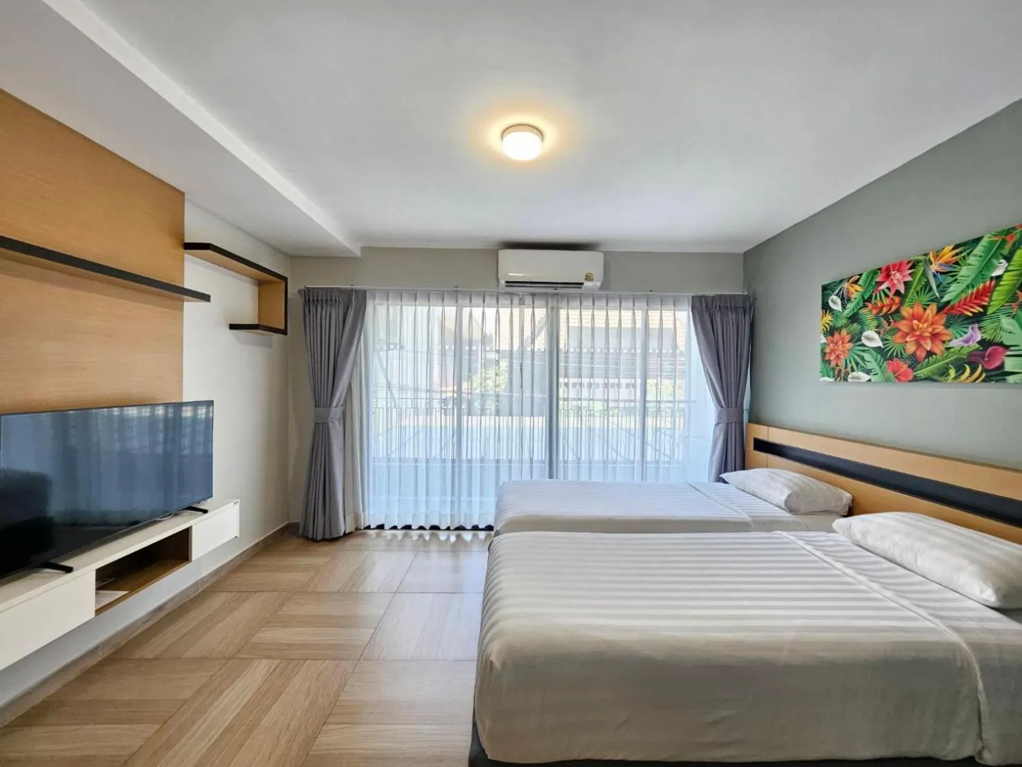 Bedroom, Bed in Chiva Bangkok Hotel