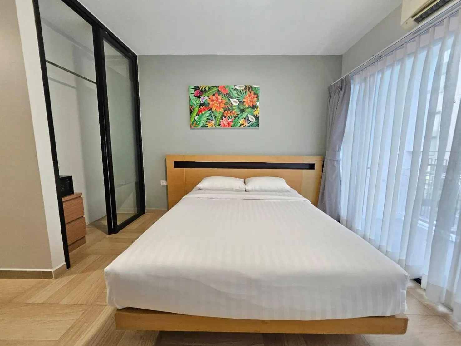 Bed in Chiva Bangkok Hotel