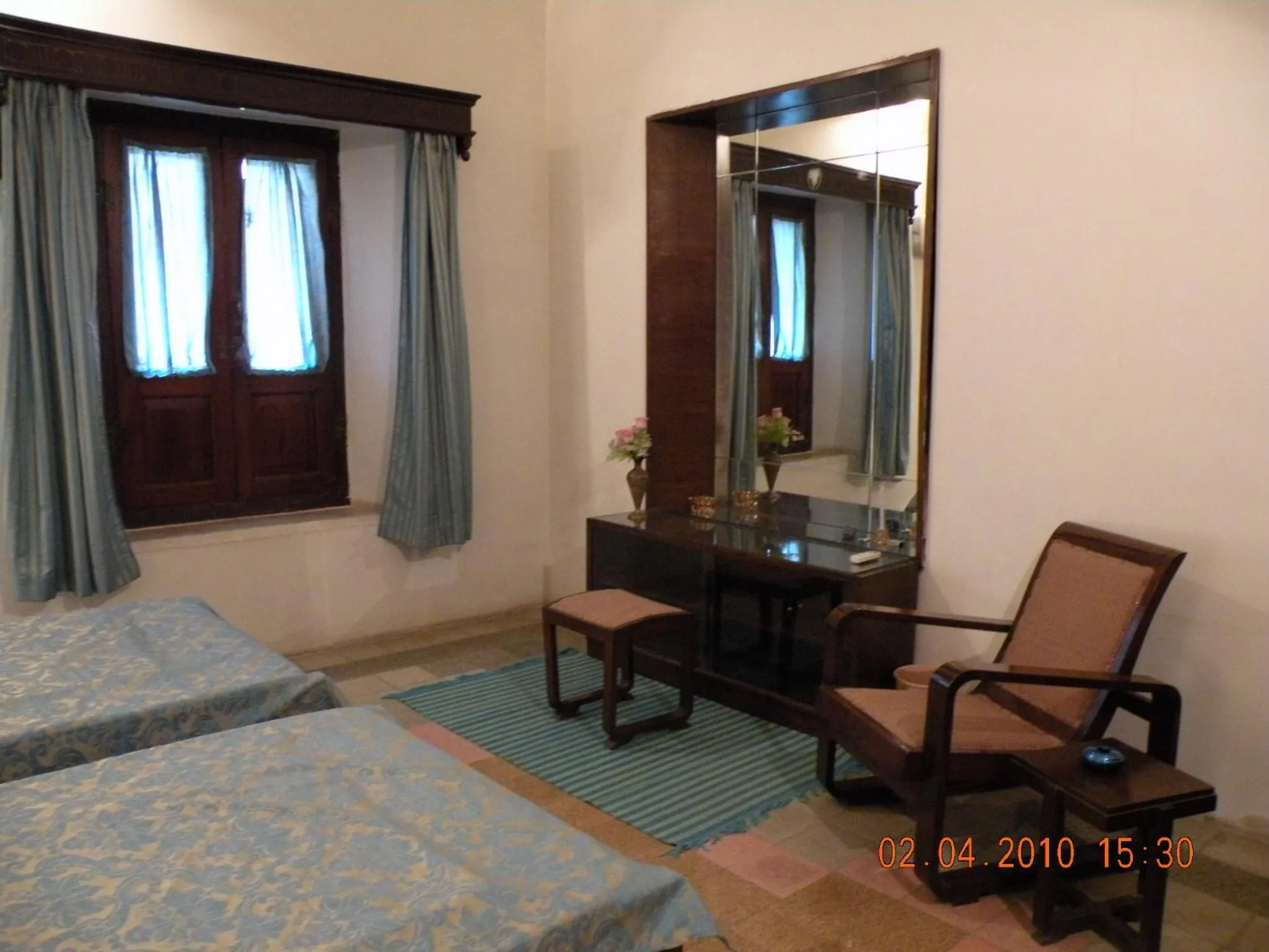 Bedroom, Bed in Bhanwar Vilas Palace