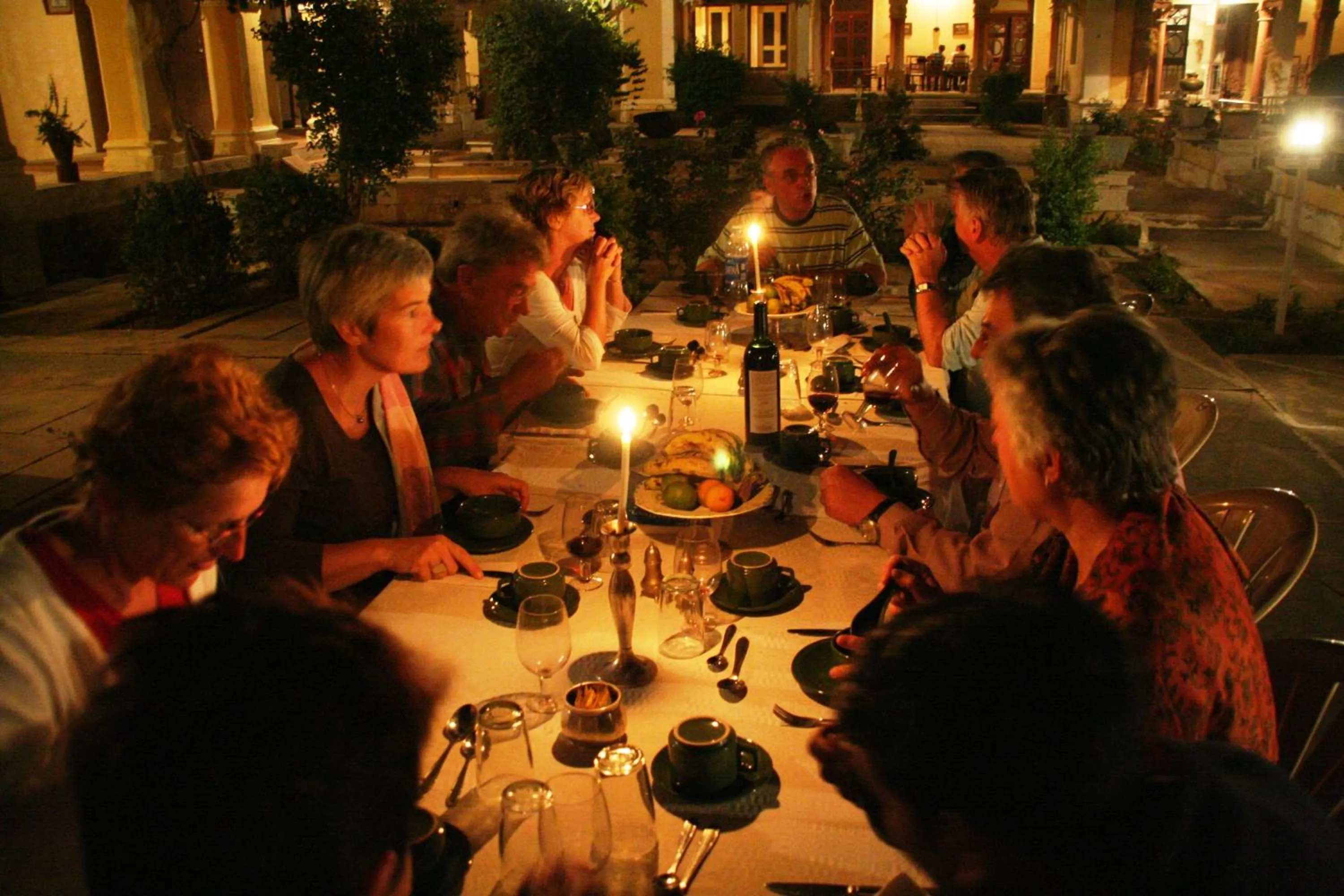 People in Bhanwar Vilas Palace