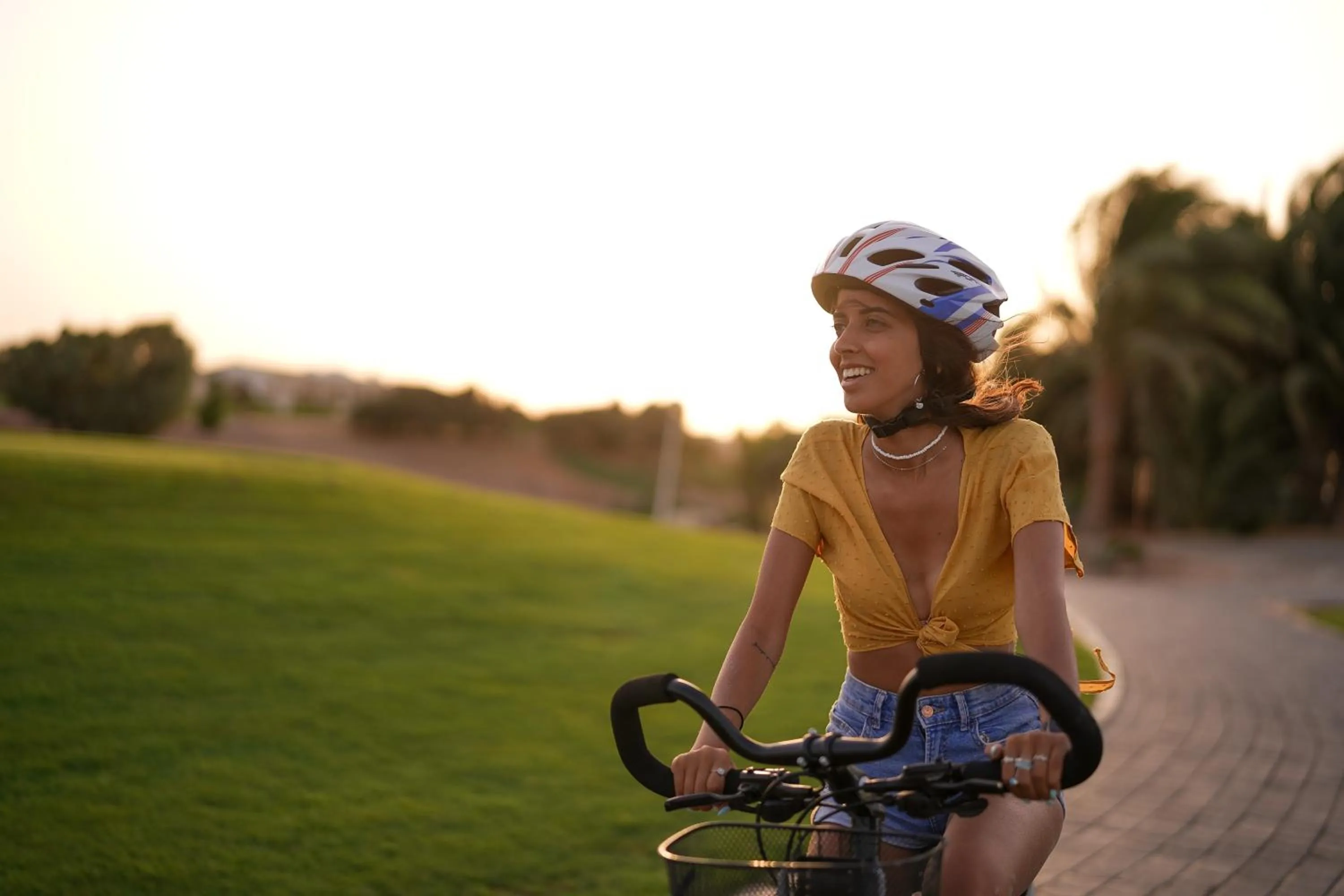 Cycling in Captain's Inn Hotel