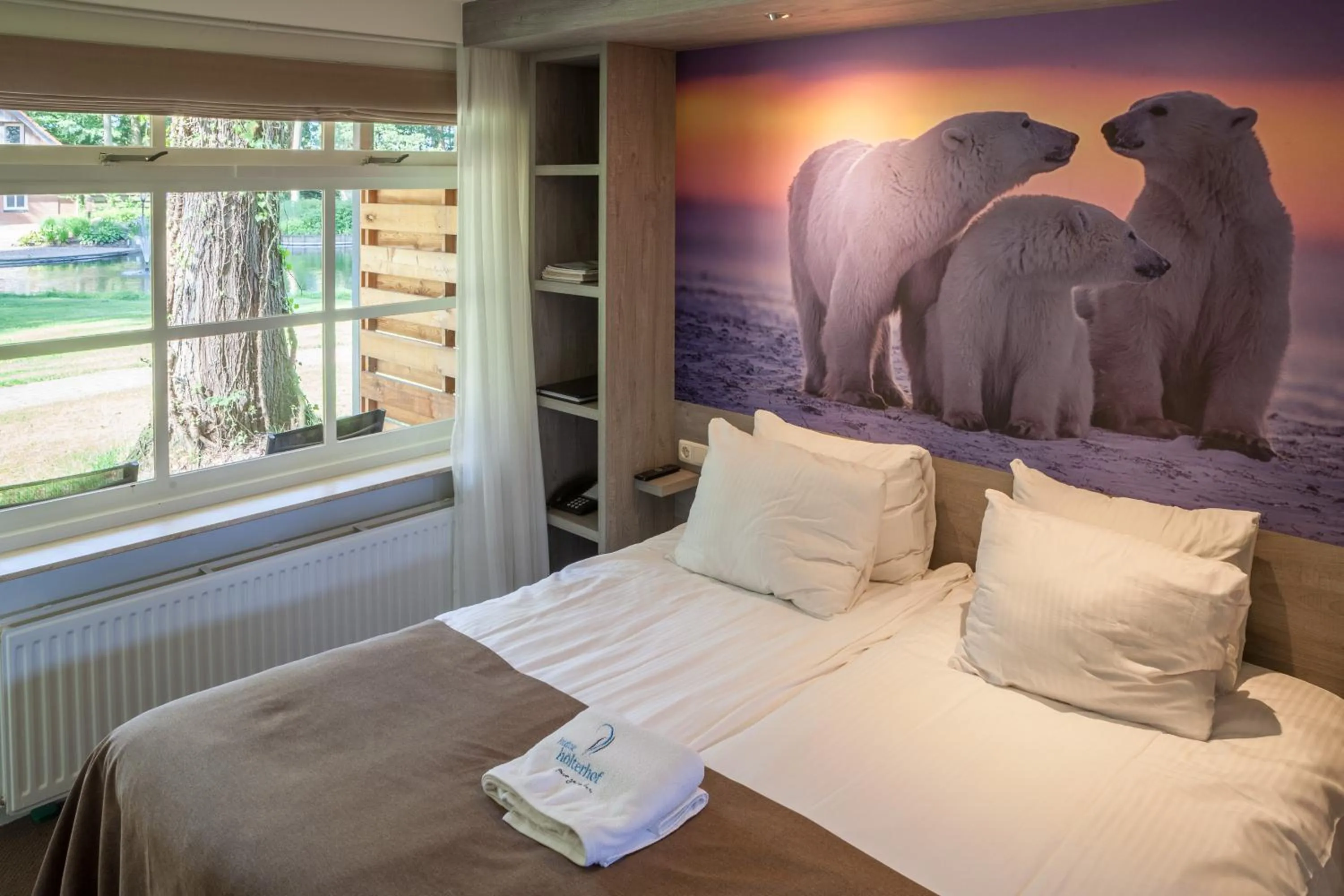 Bed in Huize Hölterhof Wellness Hotel Restaurant