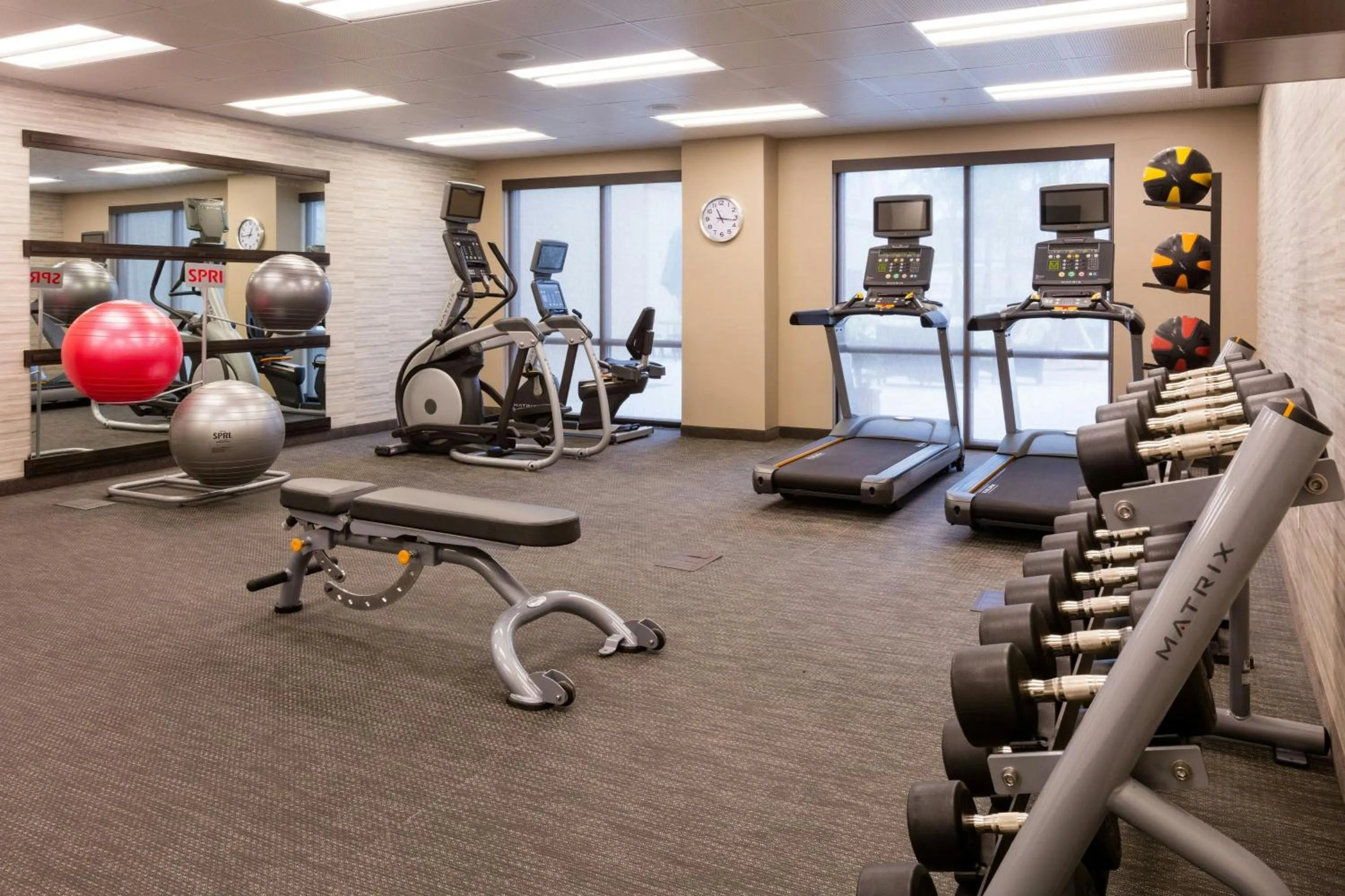 Fitness centre/facilities in Courtyard by Marriott St. Augustine Beach