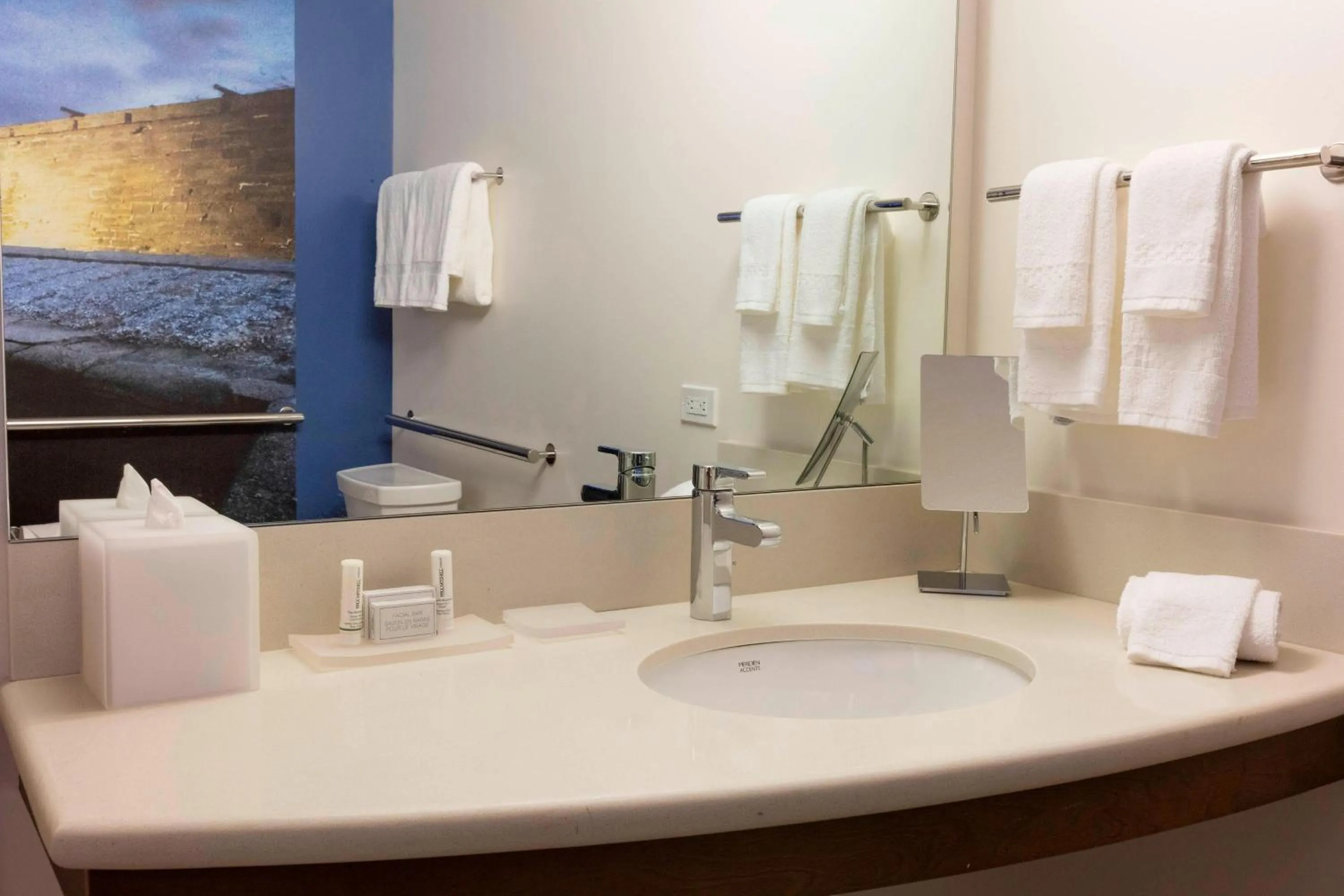 Bathroom in Courtyard by Marriott St. Augustine Beach