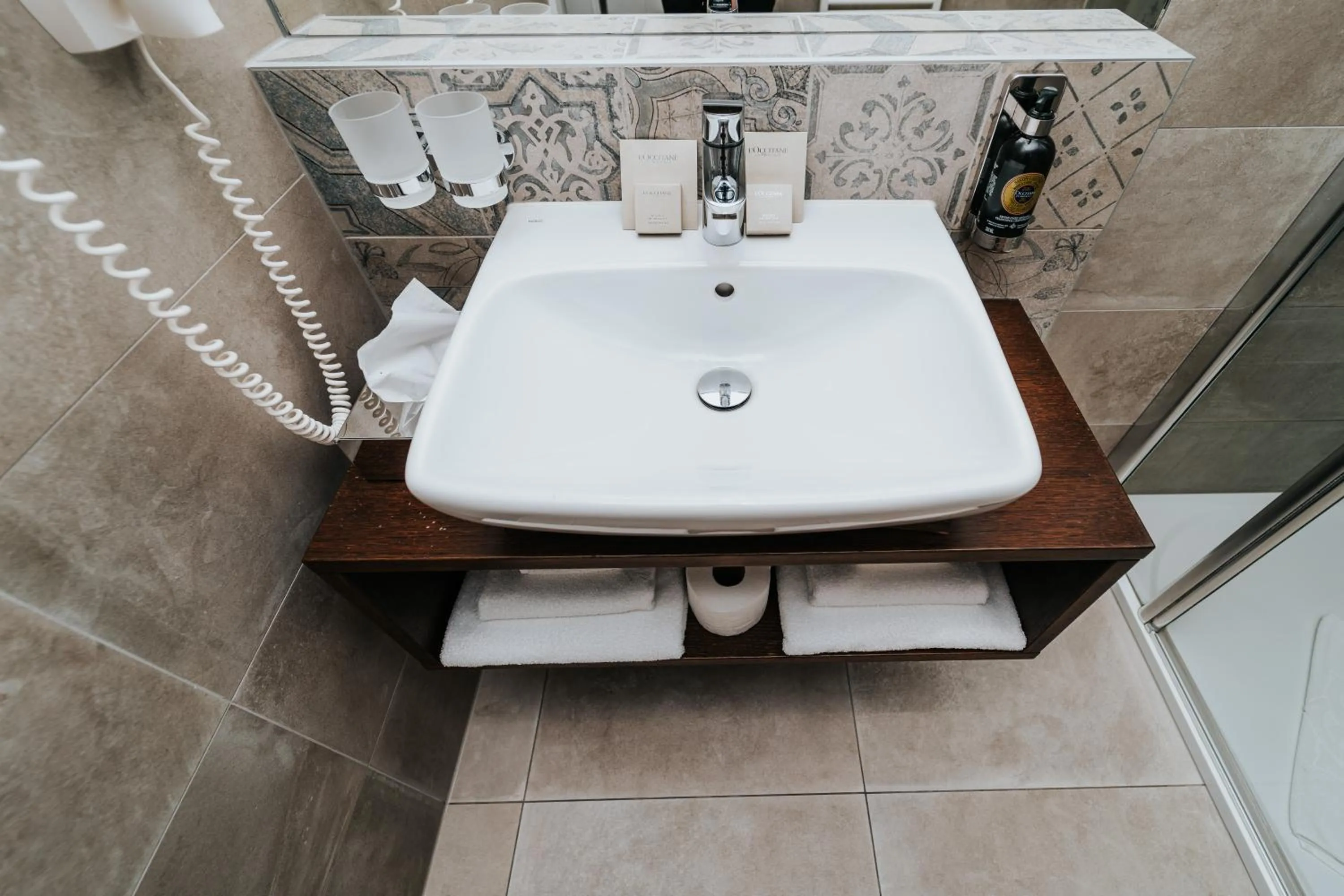 Bathroom in Hotel Château Gbeľany