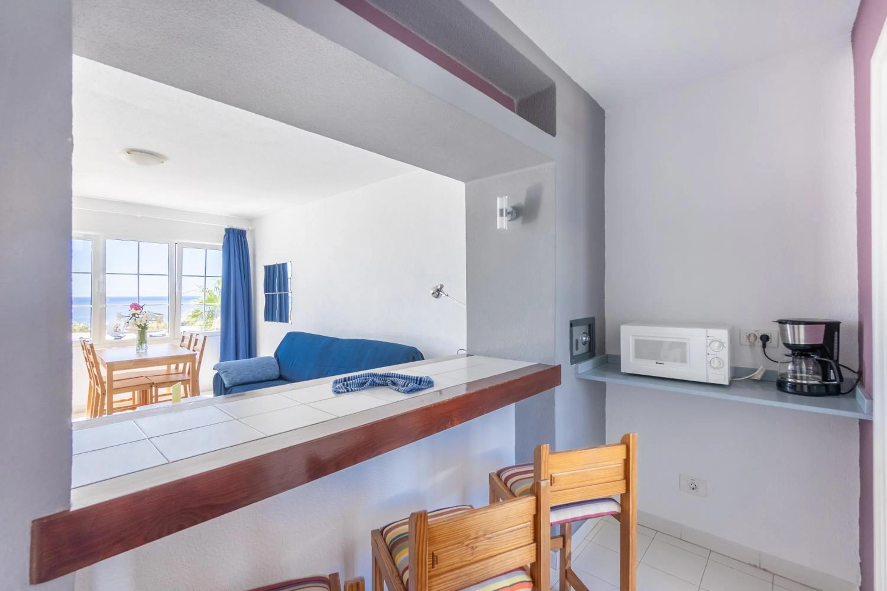 Kitchen or kitchenette in Vista Mar Apartamentos