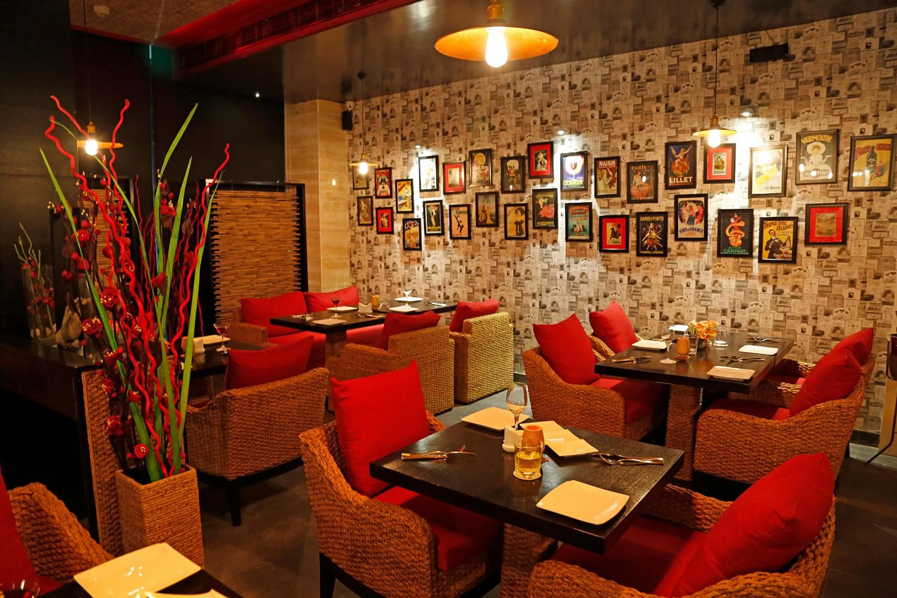 Lounge or bar in Hotel LN Courtyard