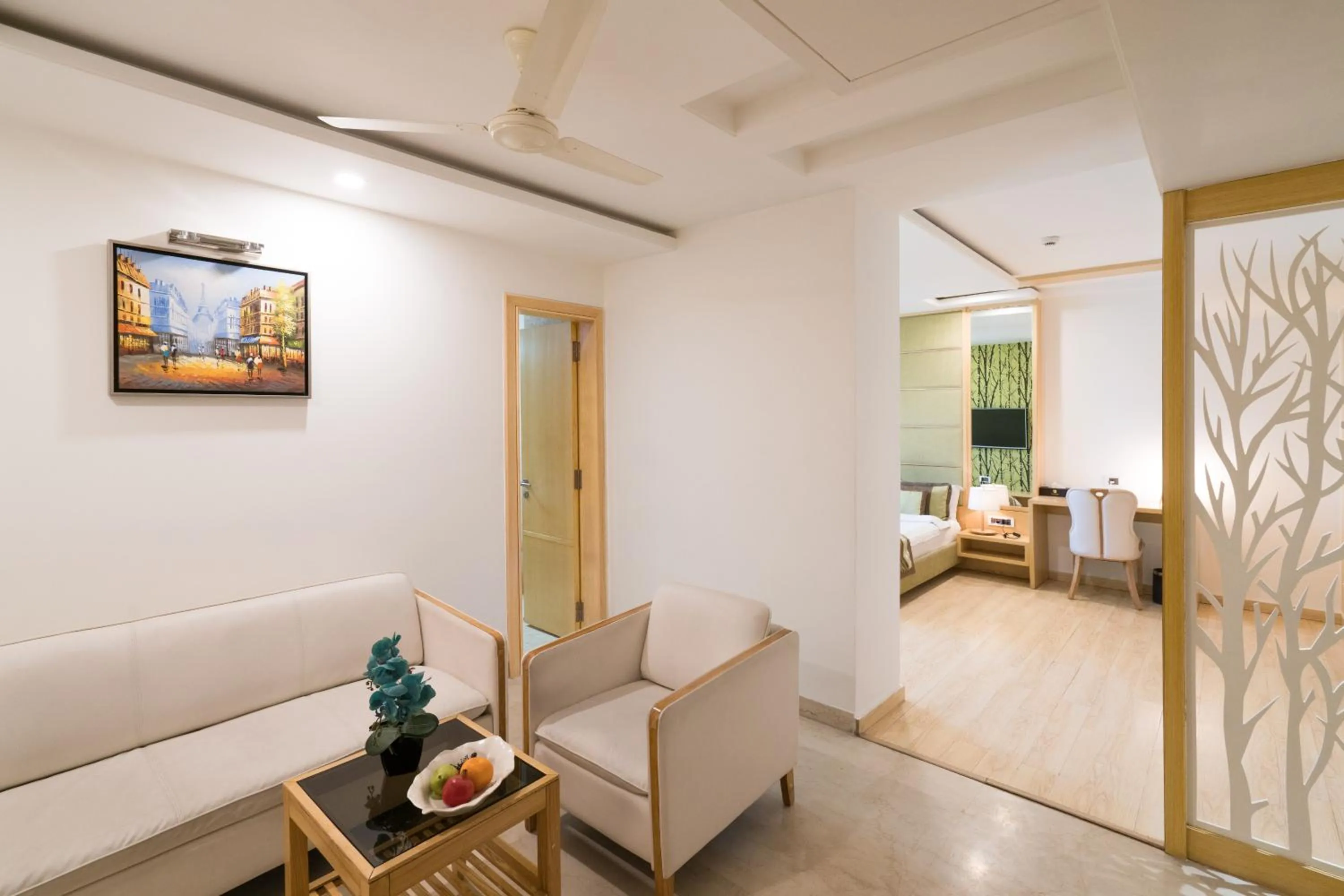 Living room in Hotel LN Courtyard