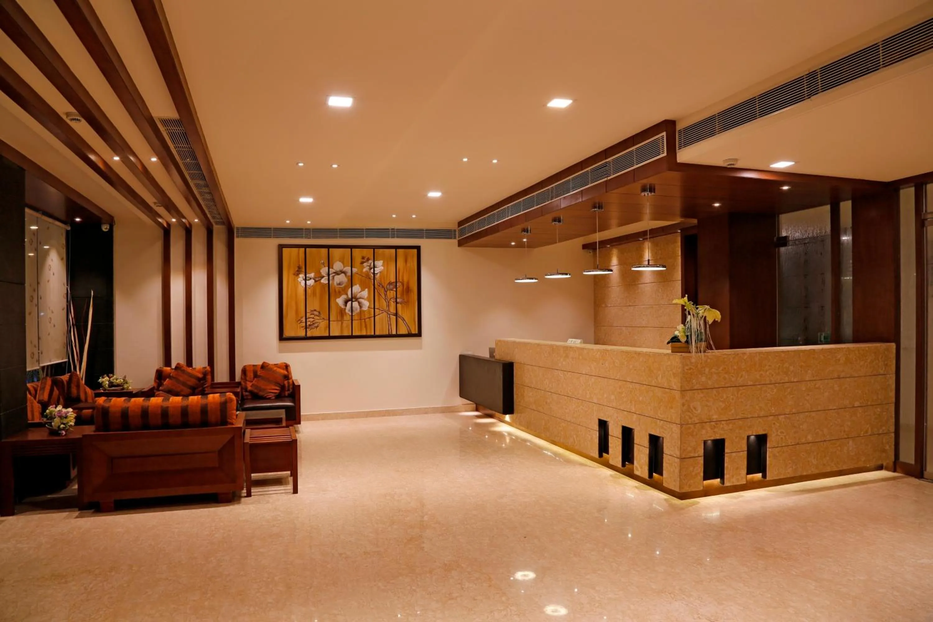 Lobby or reception in Hotel LN Courtyard