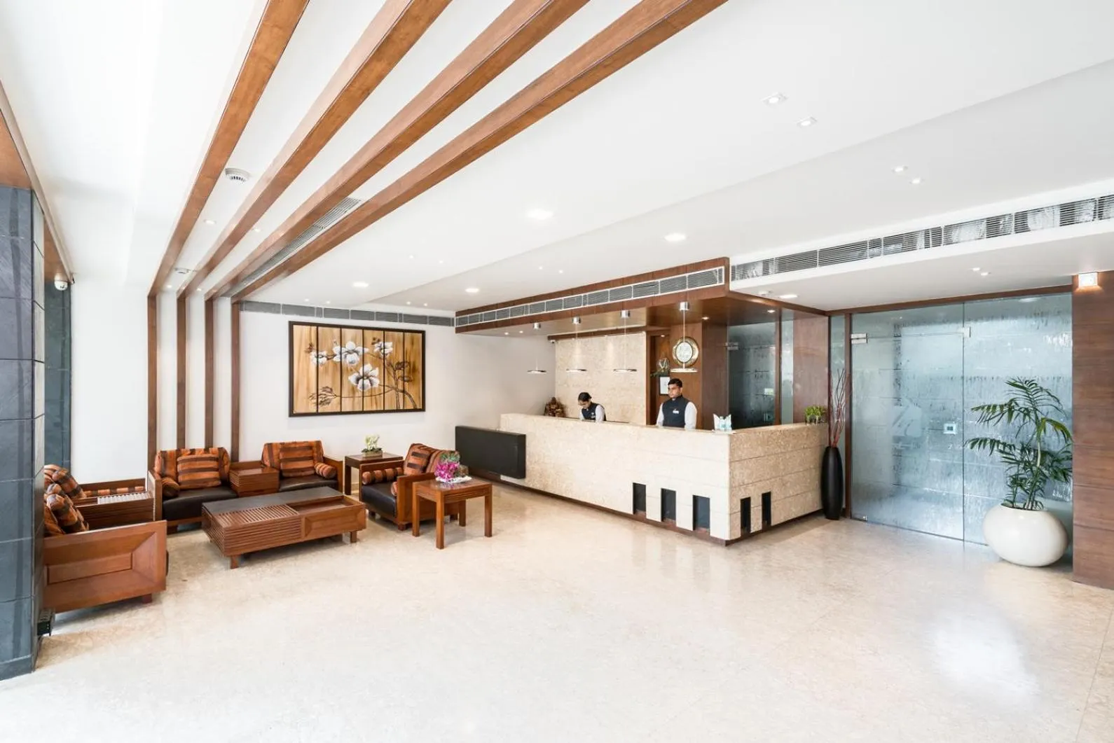 Lobby or reception in Hotel LN Courtyard