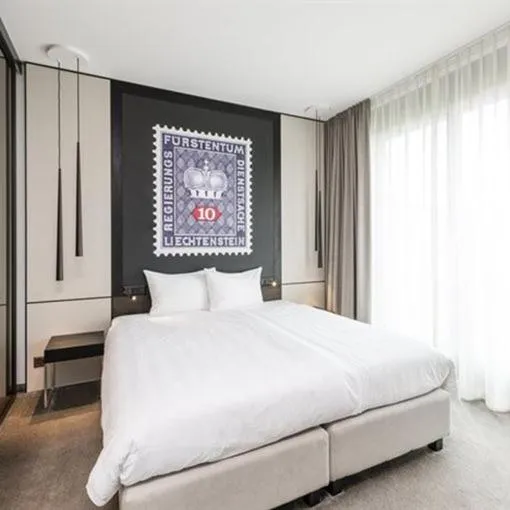 Bed in b-smart hotel Bendern