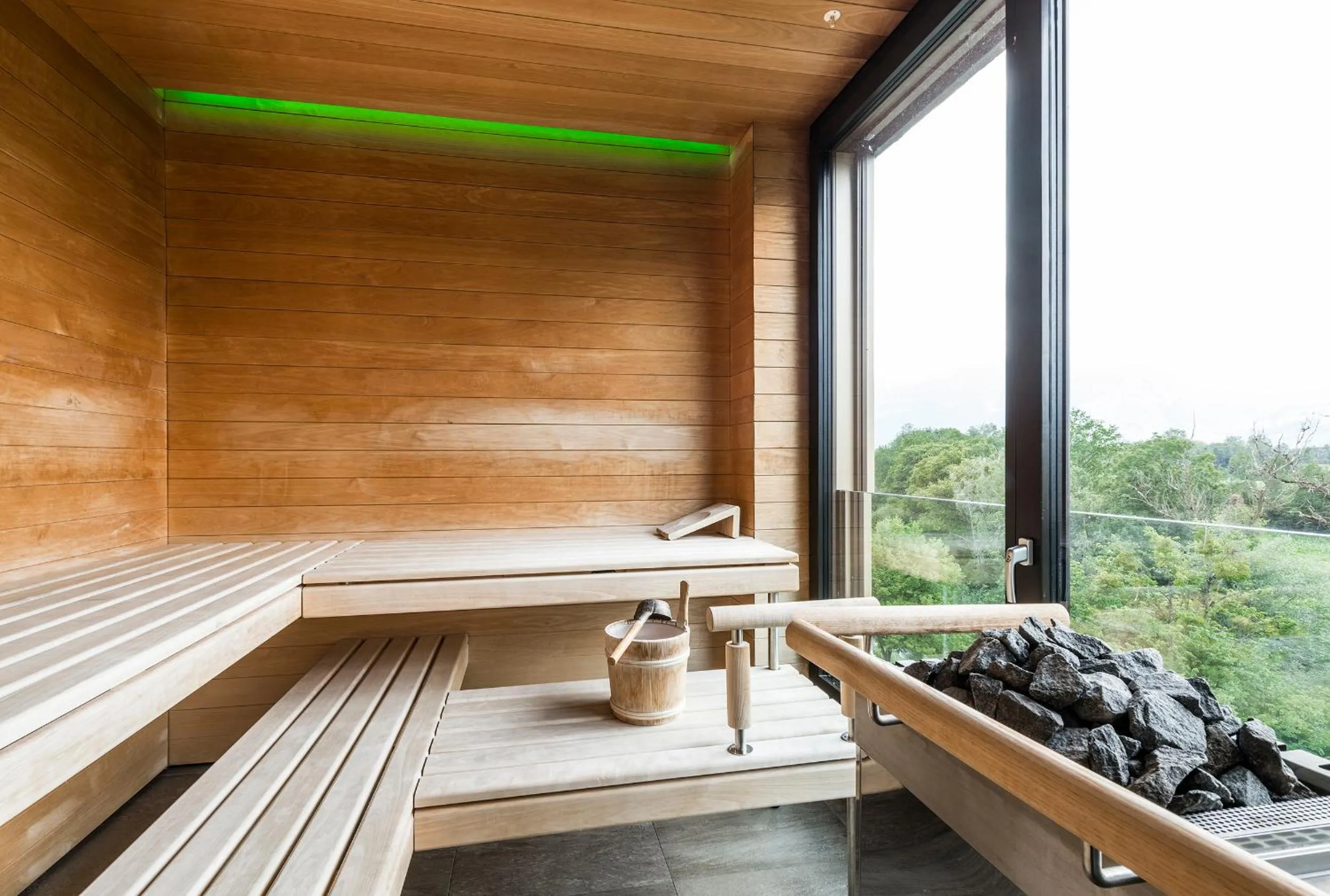 Sauna in b-smart hotel Bendern