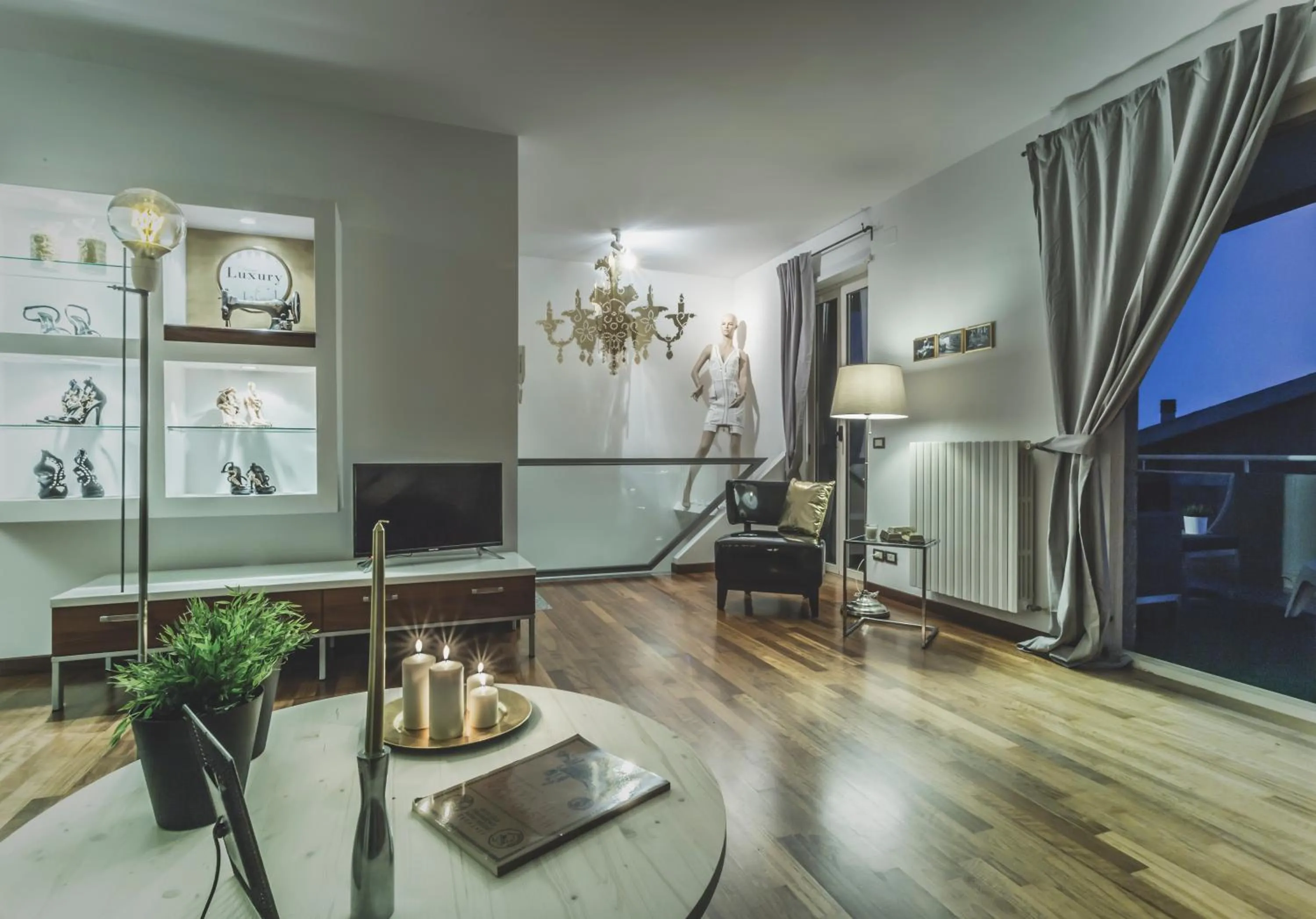 Decorative detail in B&B Le 3 Stelle