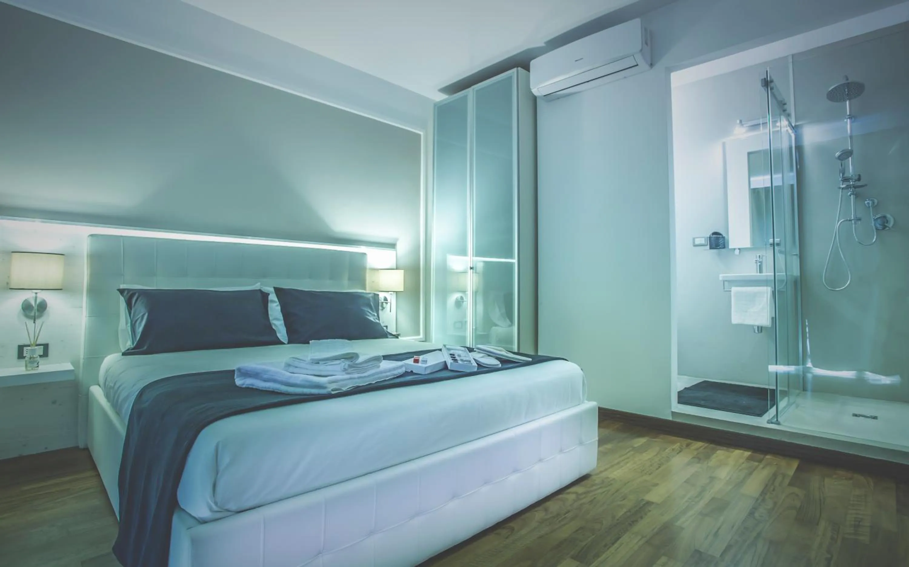 Bed in B&B Le 3 Stelle