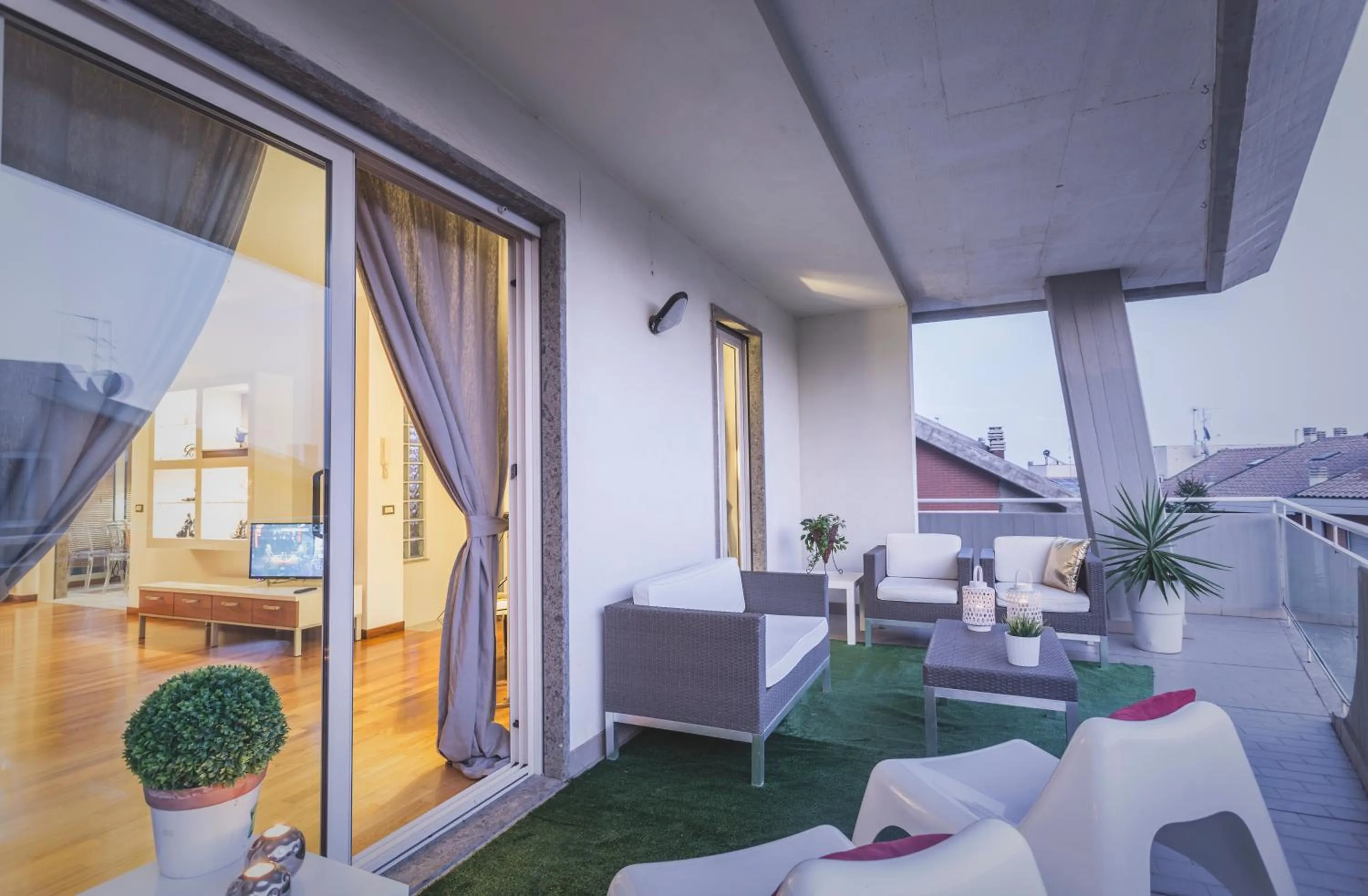 Decorative detail in B&B Le 3 Stelle