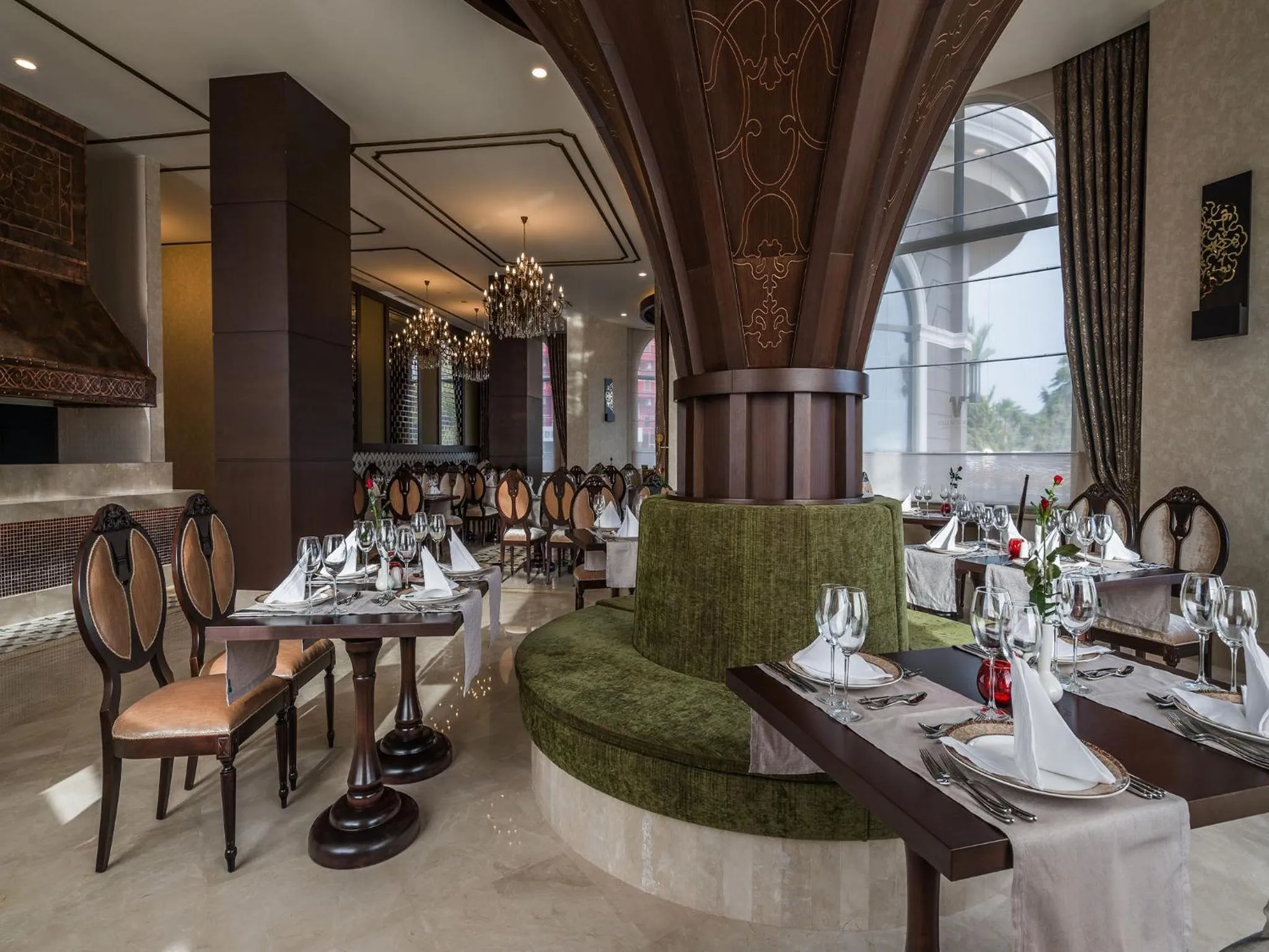 Restaurant/places to eat in Haydarpasha Palace Hotel