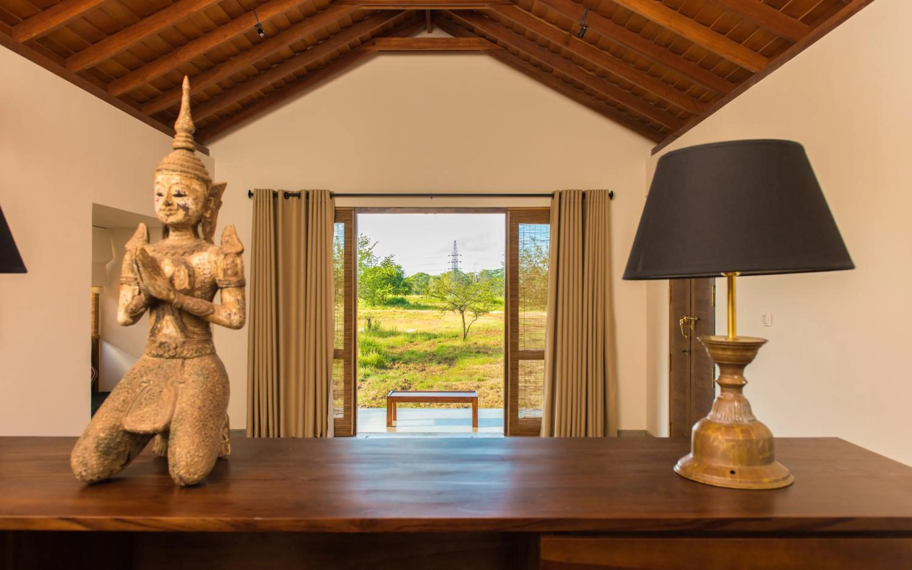 Decorative detail in Kumbukgaha Villa