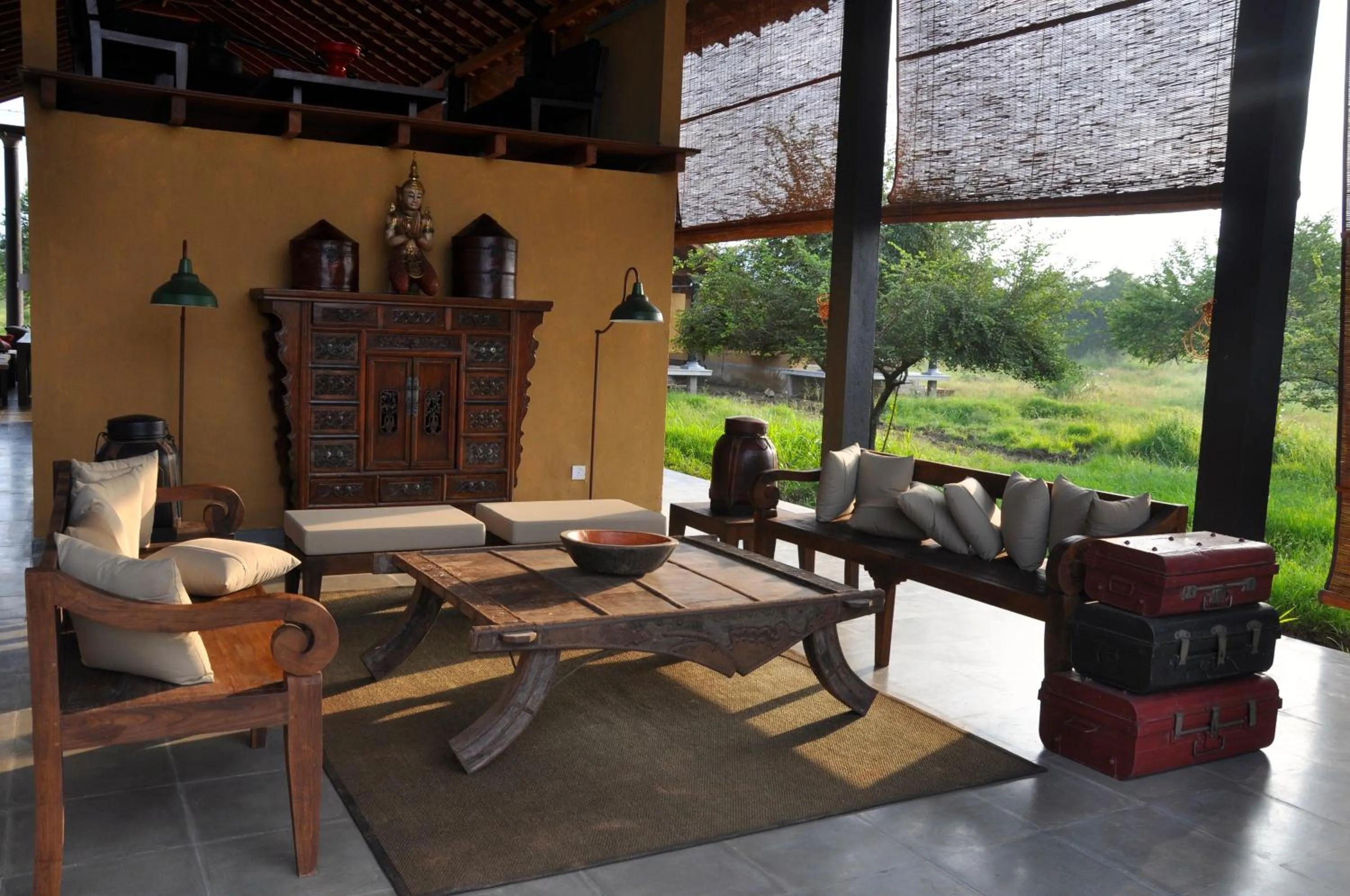 Patio in Kumbukgaha Villa