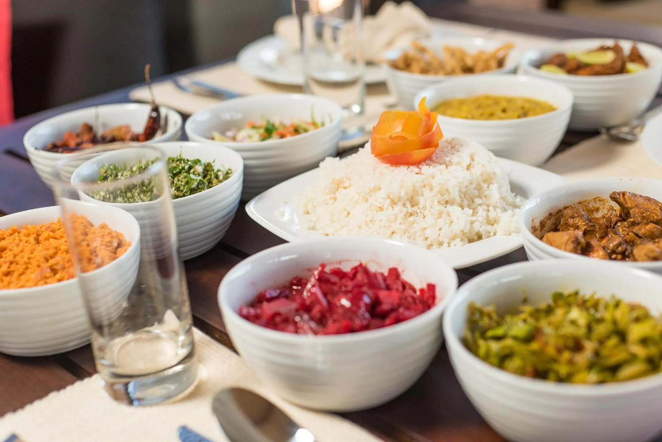 Lunch in Kumbukgaha Villa