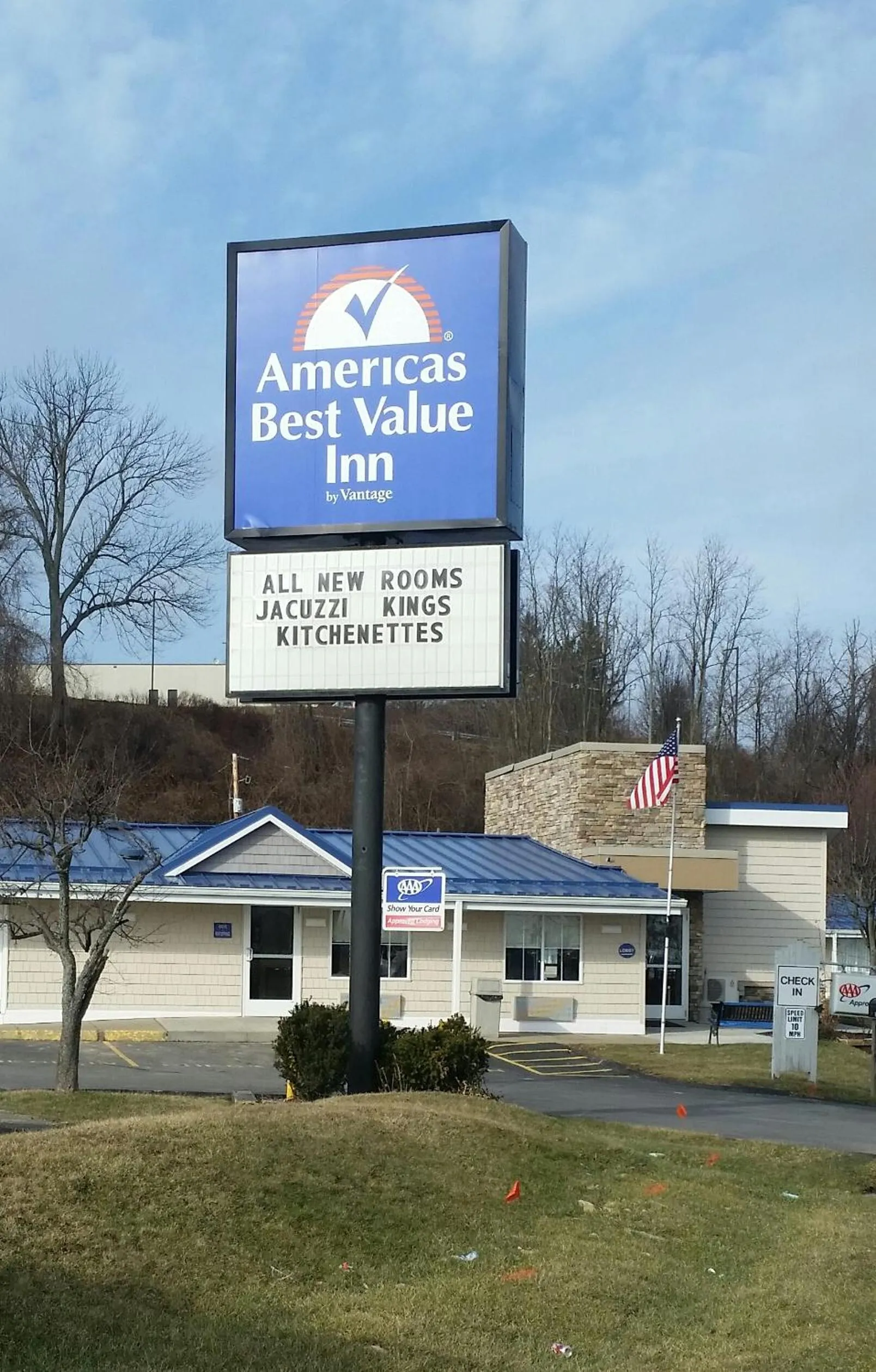 Property building in Americas Best Value Inn & Suites St Clairsville Wheeling